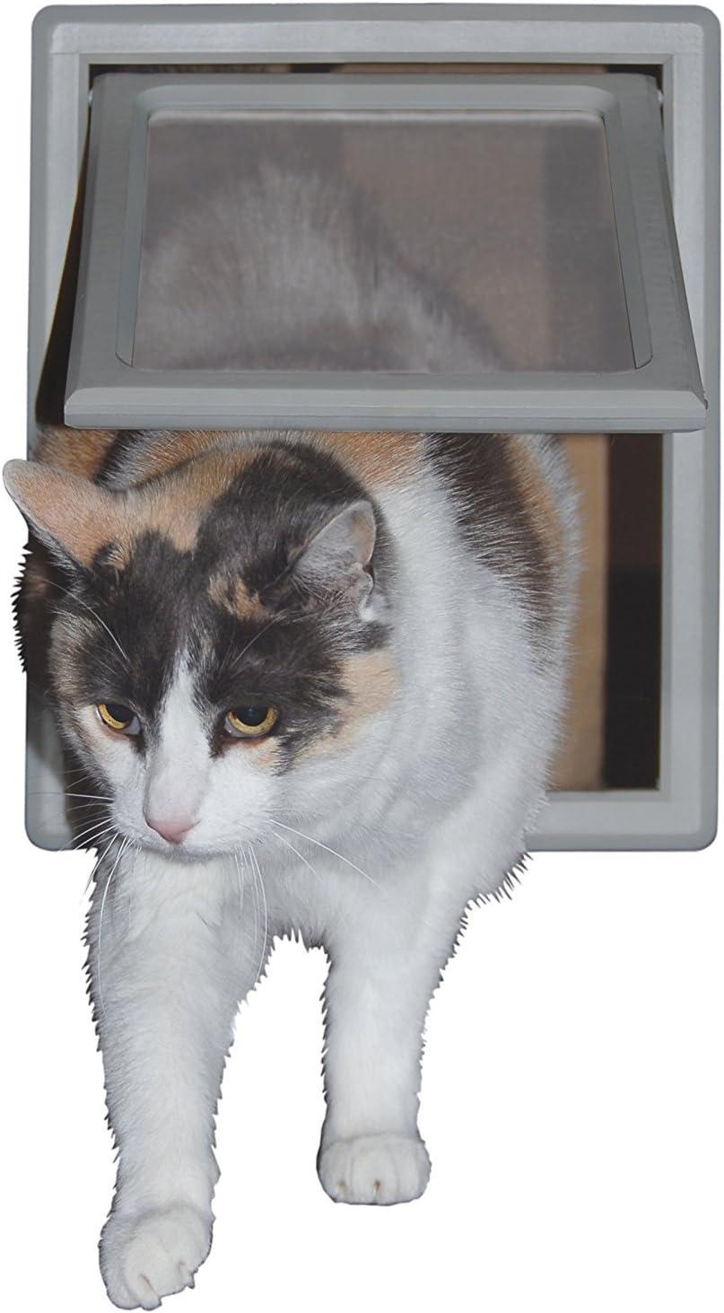 Ideal Pet Screen Fit Pet Door for Screen Doors with Clear Plastic Flap, Medium