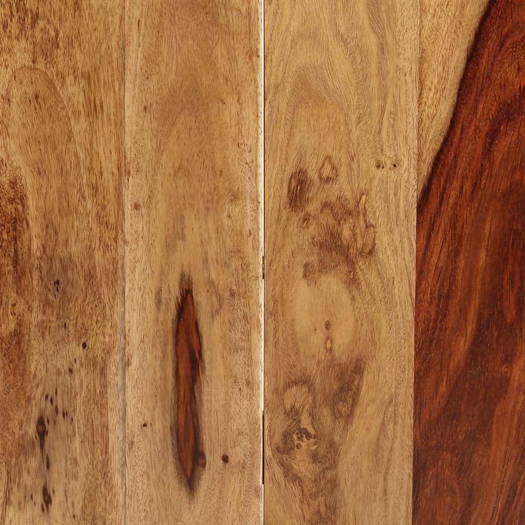 vidaXL Dining Table 63"x31.5"x29.5" Solid Sheesham Wood