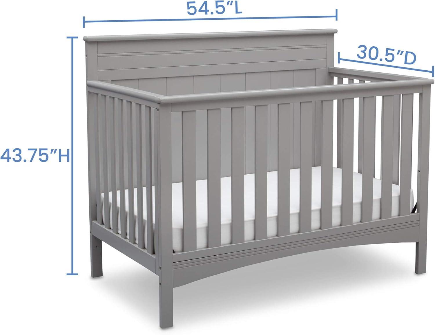 Delta Children Fancy 4-in-1 Convertible Crib