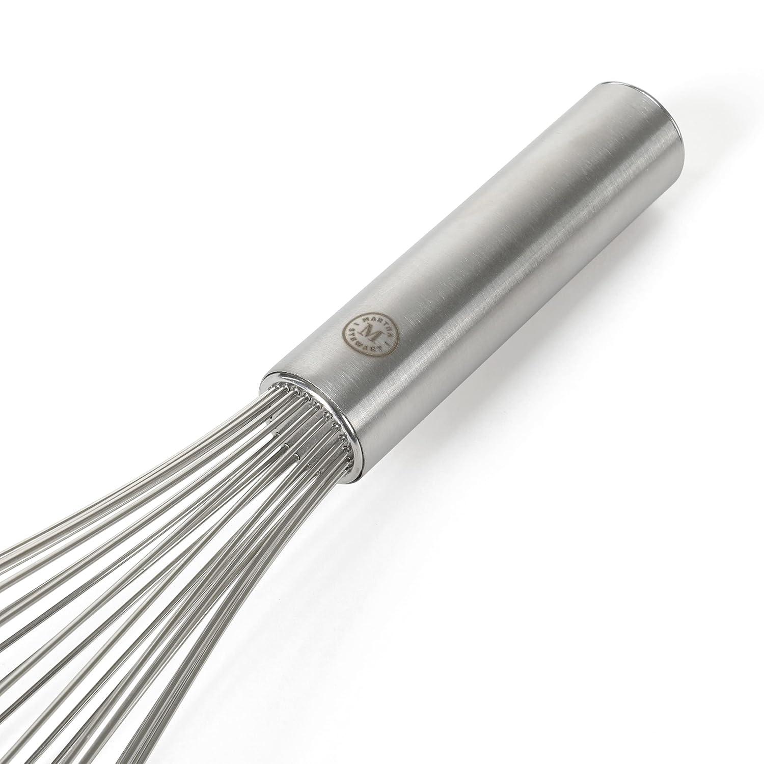 12" Stainless Steel Balloon Whisk with Satin Finish