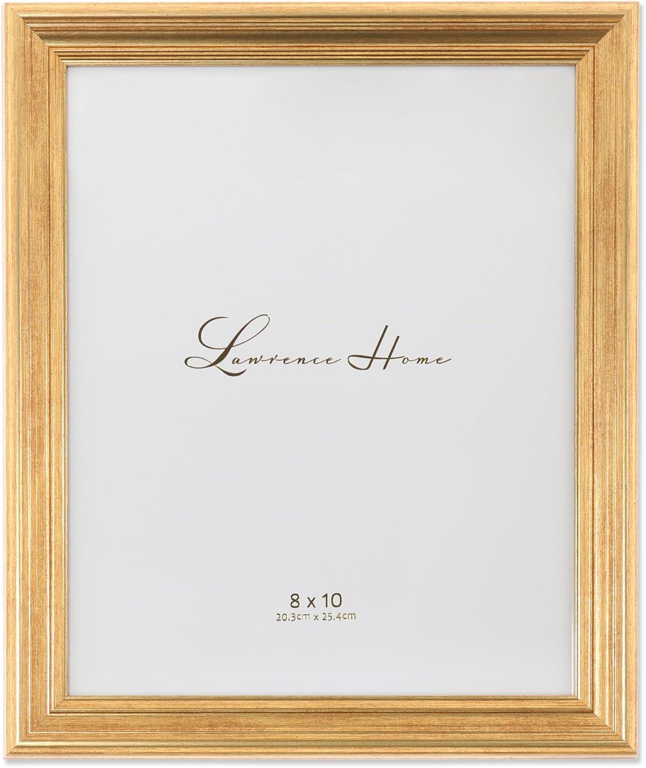 8x10 Sutter Burnished Gold Picture Frame