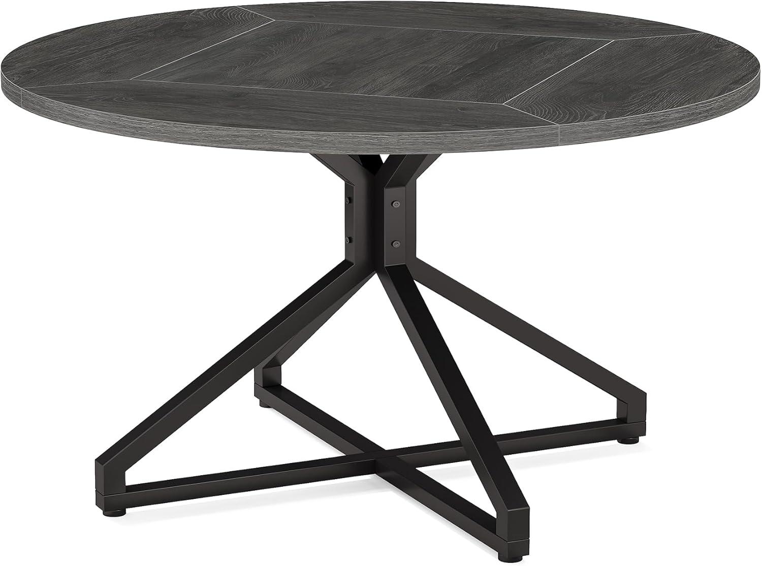 Millwood Pines 47 Inch Round Dining Table For 4-6 People