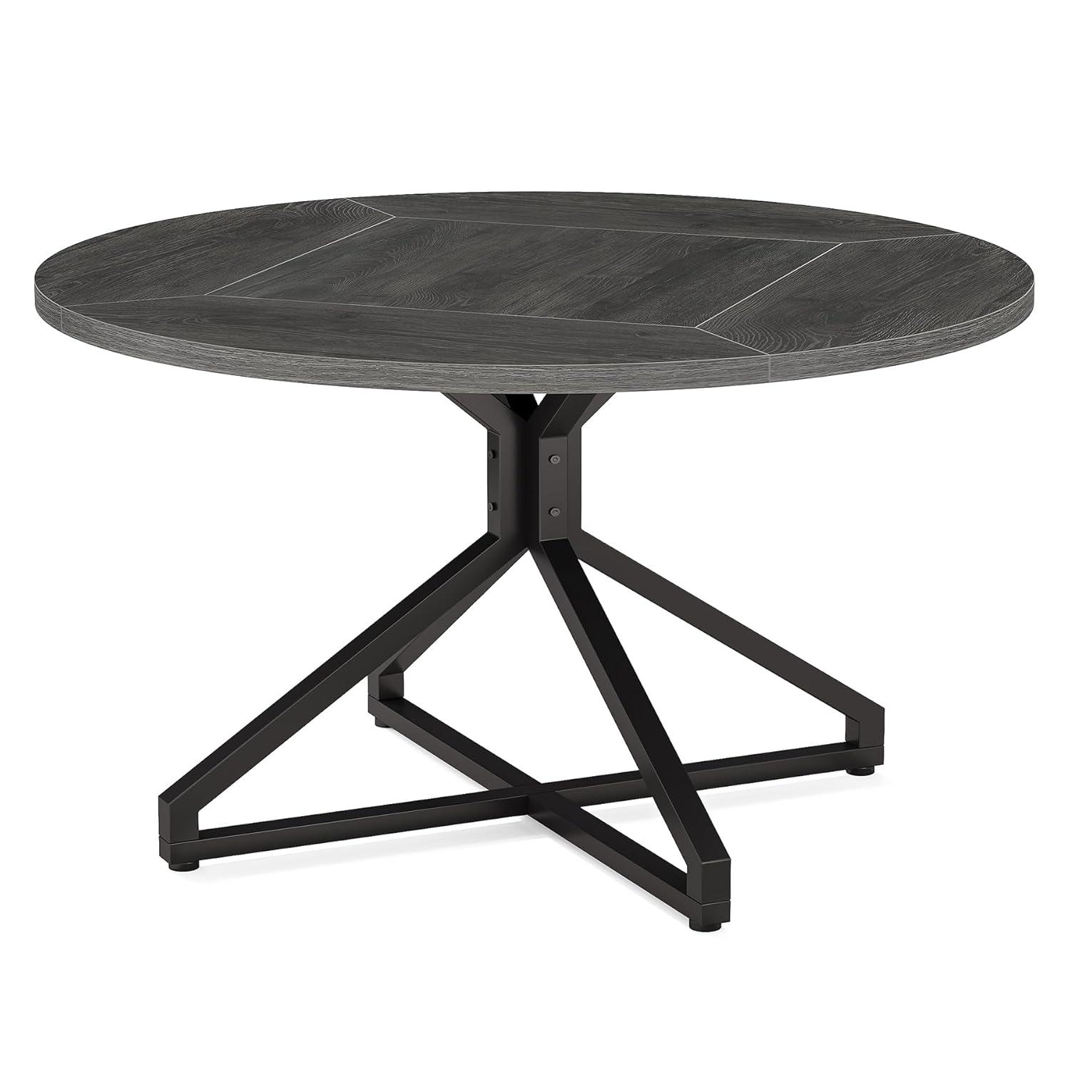 Millwood Pines 47 Inch Round Dining Table For 4-6 People