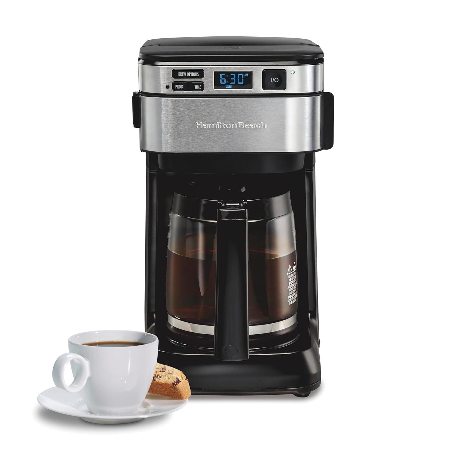 Hamilton Beach Metal 12 Cup Drip Coffee Maker