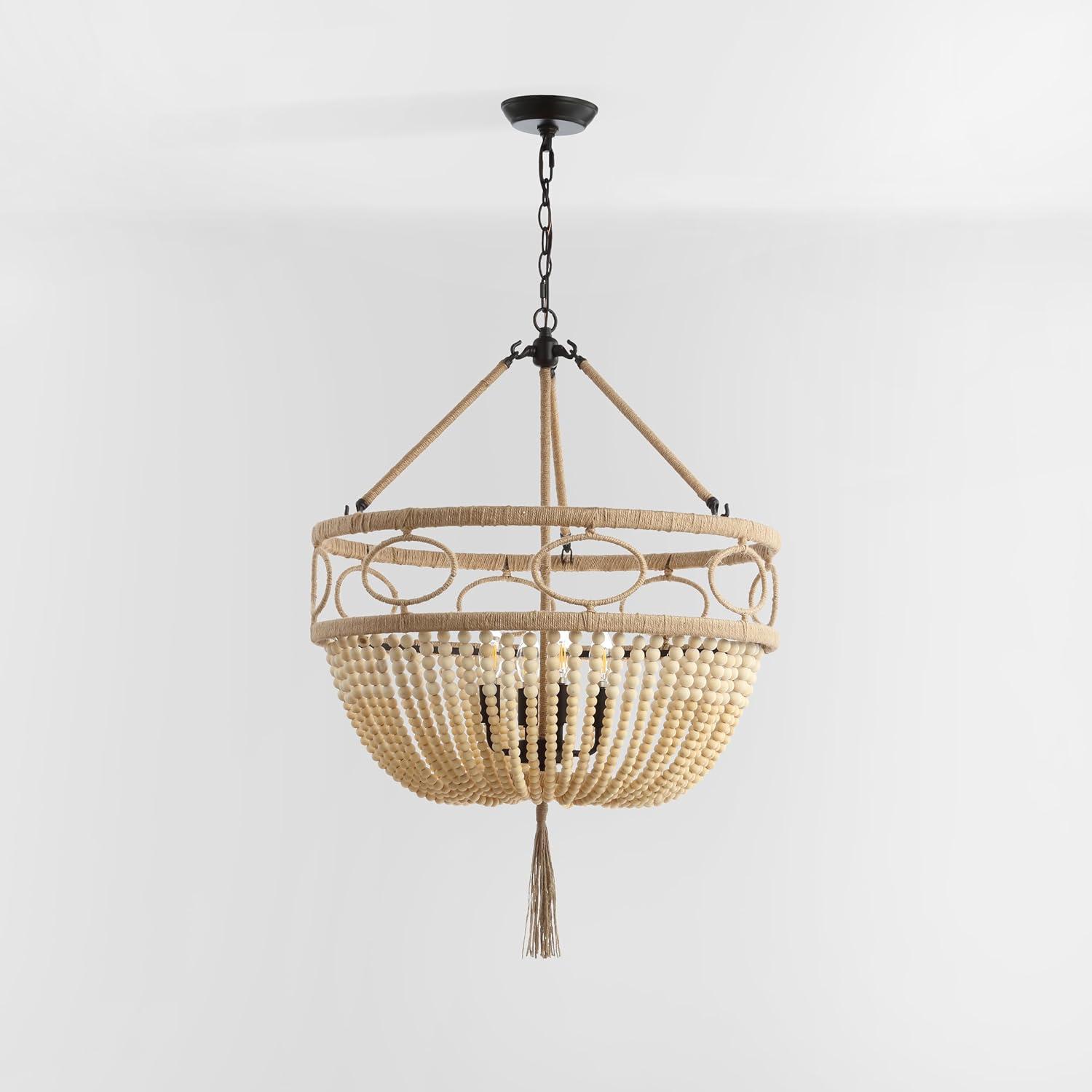 Sadie 4 Light Metal Dimmable Empire Chandelier