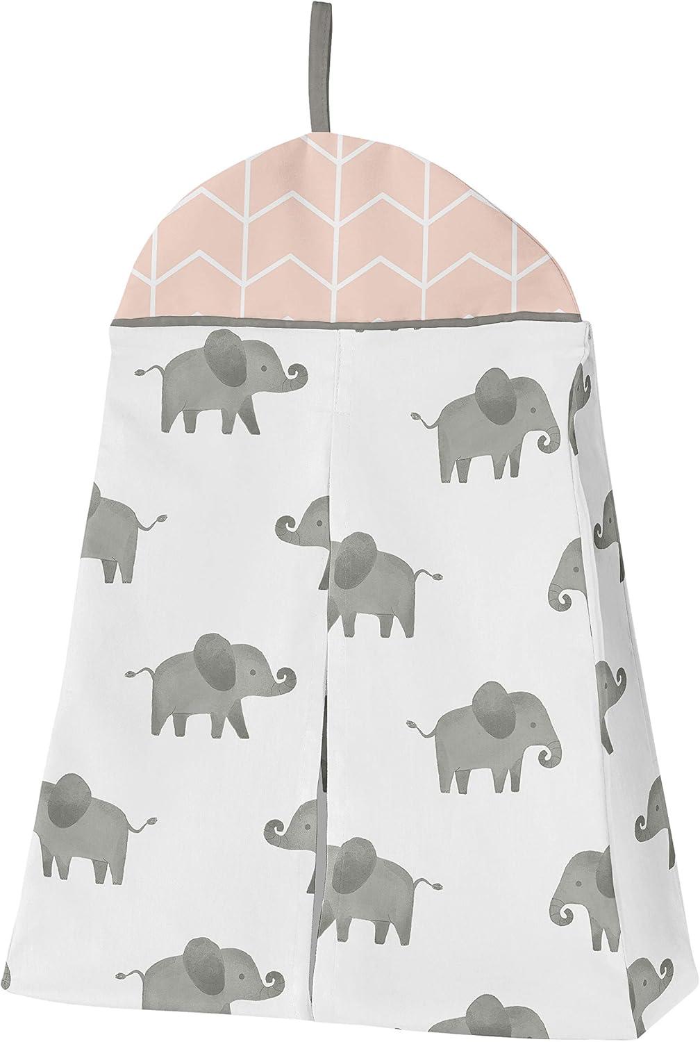 Elephant 4 Piece Crib Bedding Set