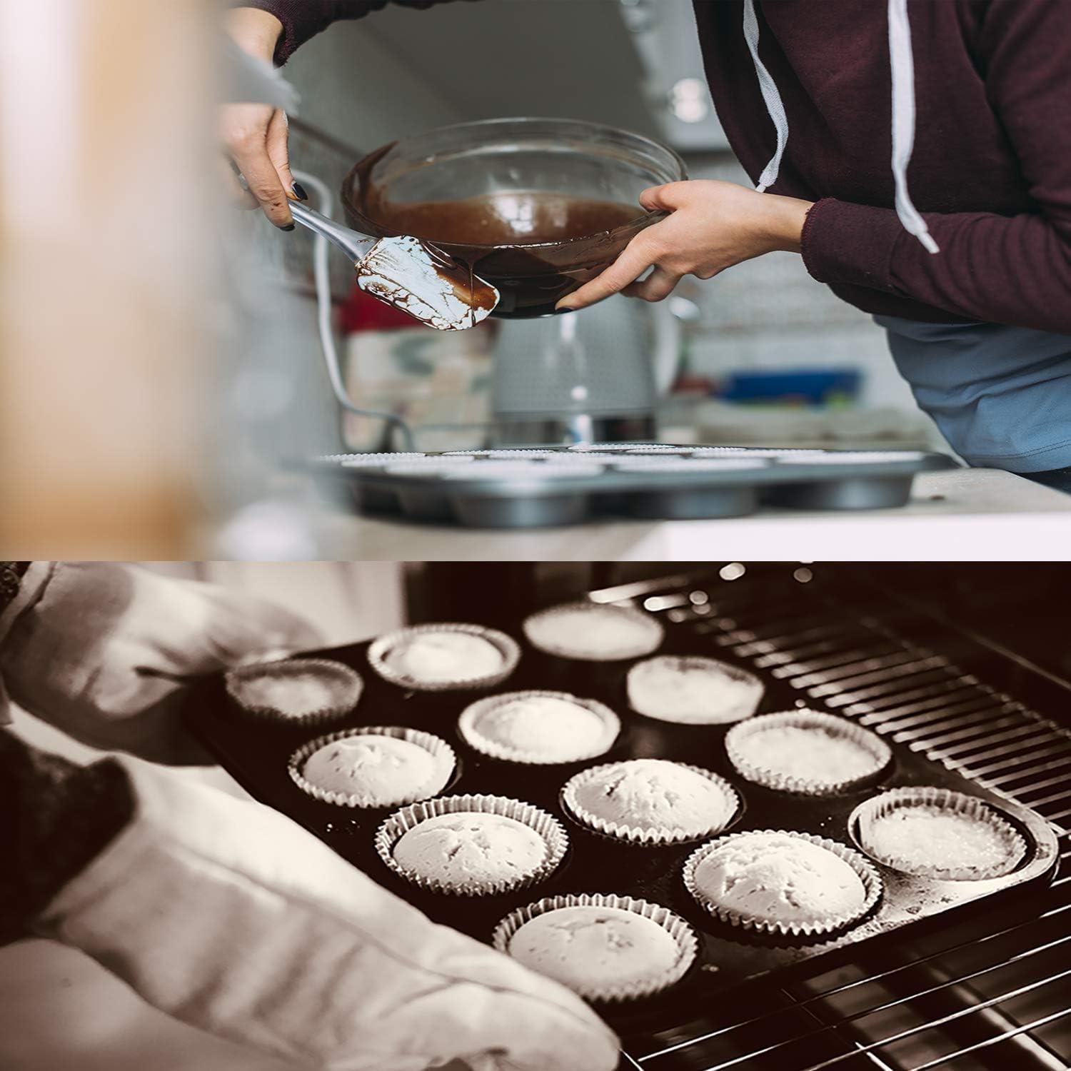 Heavy Duty Nonstick 12-Well Steel Muffin Tin Set