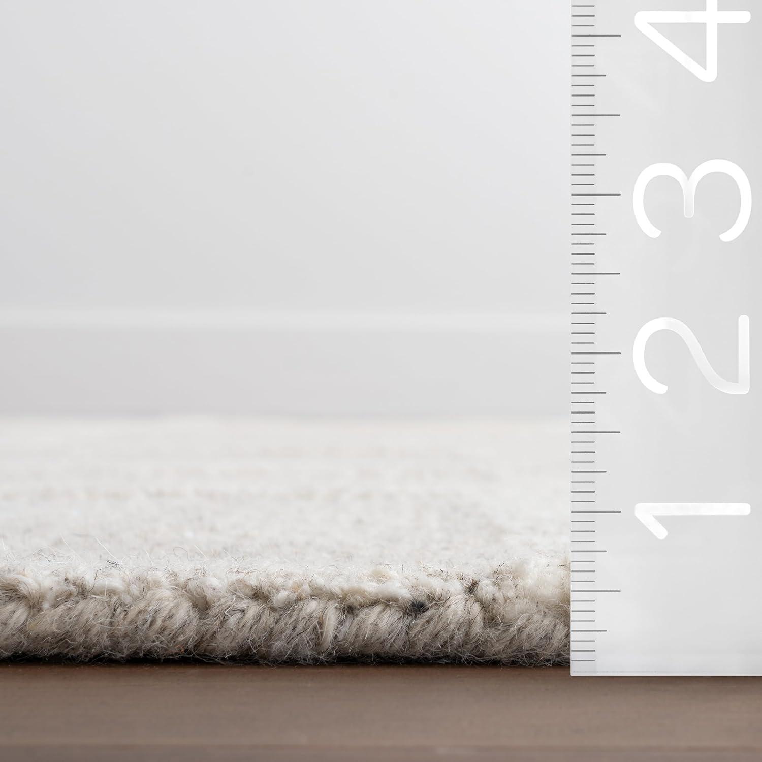 Nuloom Aerith Contemporary Geometric Indoor Area Rug, 5' x 8', Beige