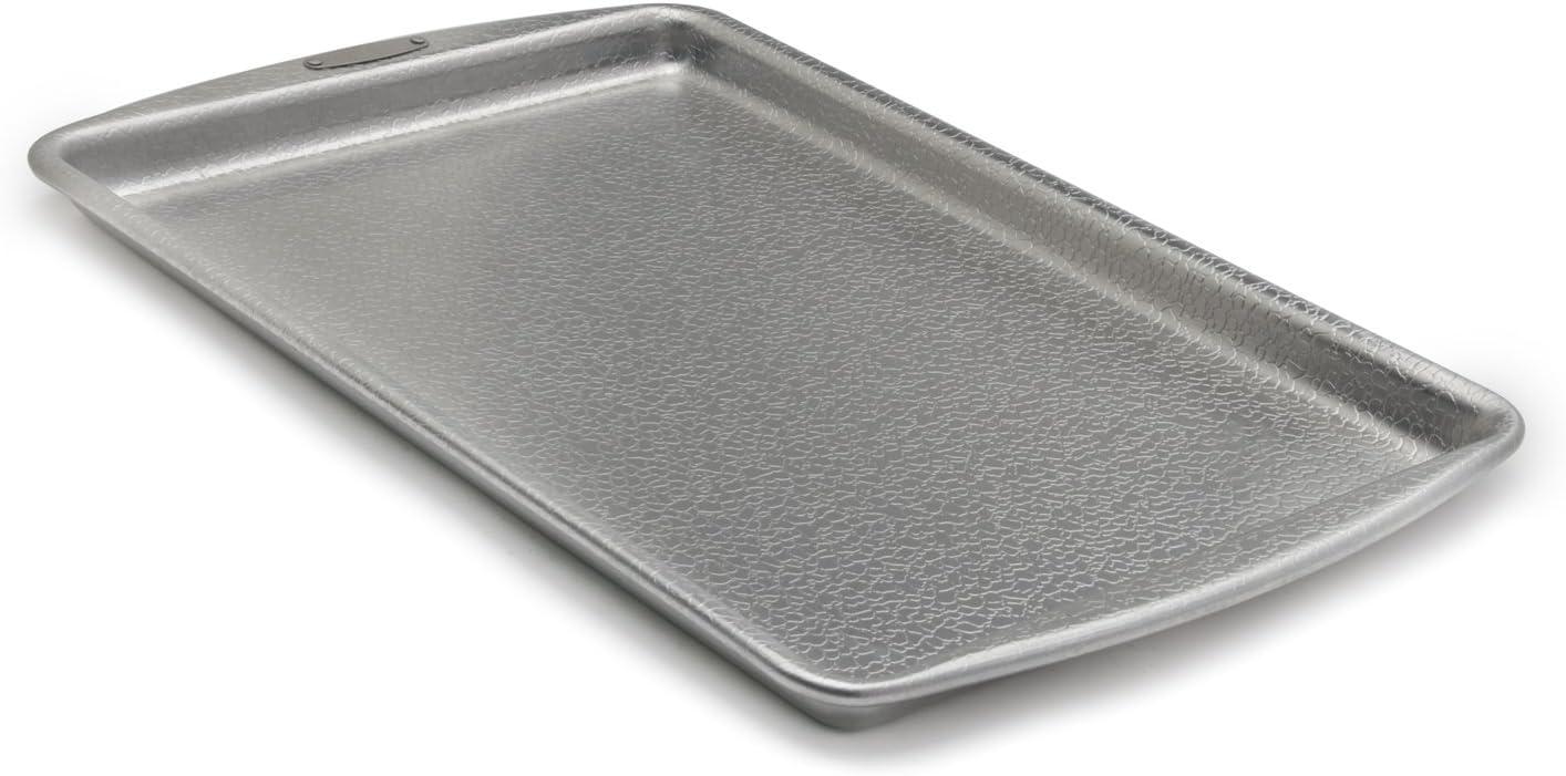 Doughmakers Original Jelly Roll Pan, Pebble Pattern, Aluminum, 10" x 15"