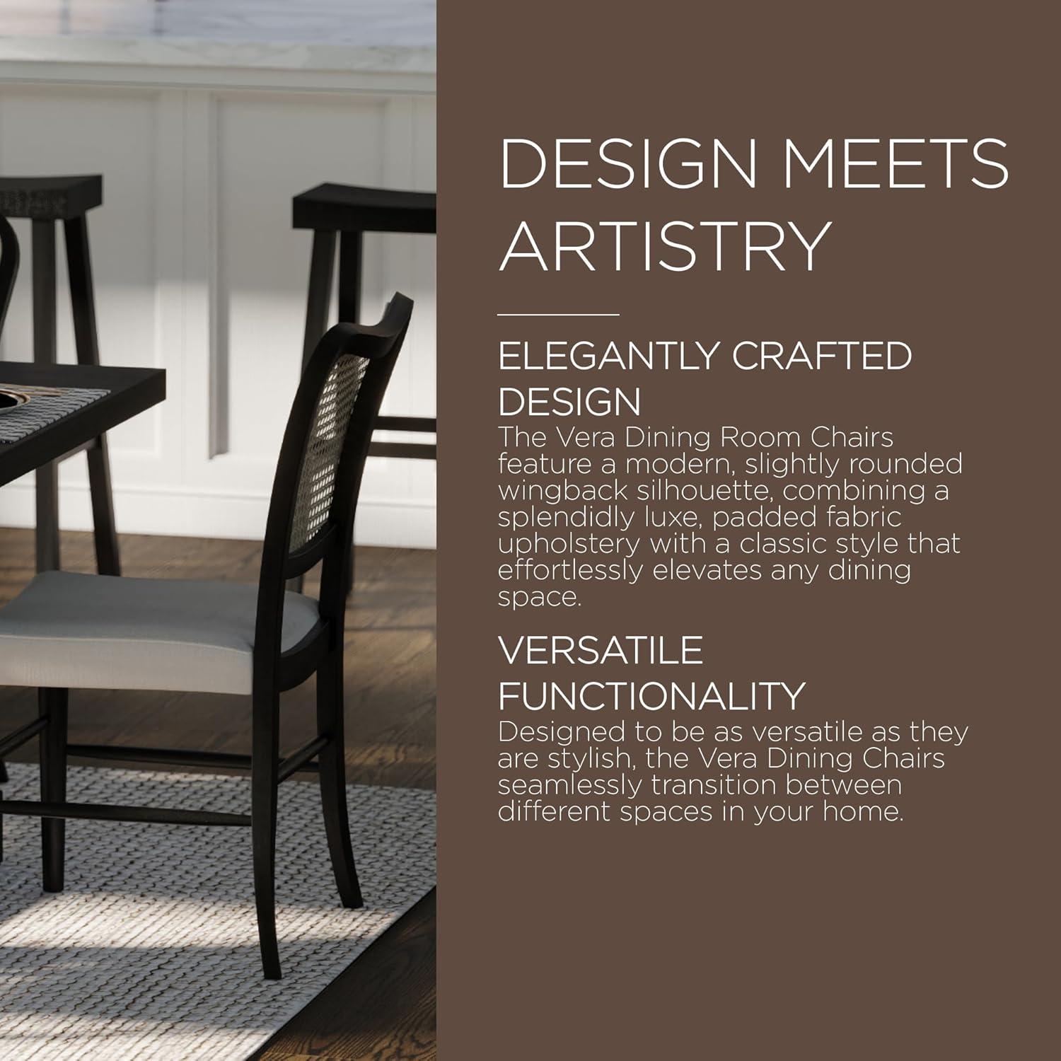 Maven Lane Maven Lane Vera Classical Wooden Dining Chair (Set of 2)
