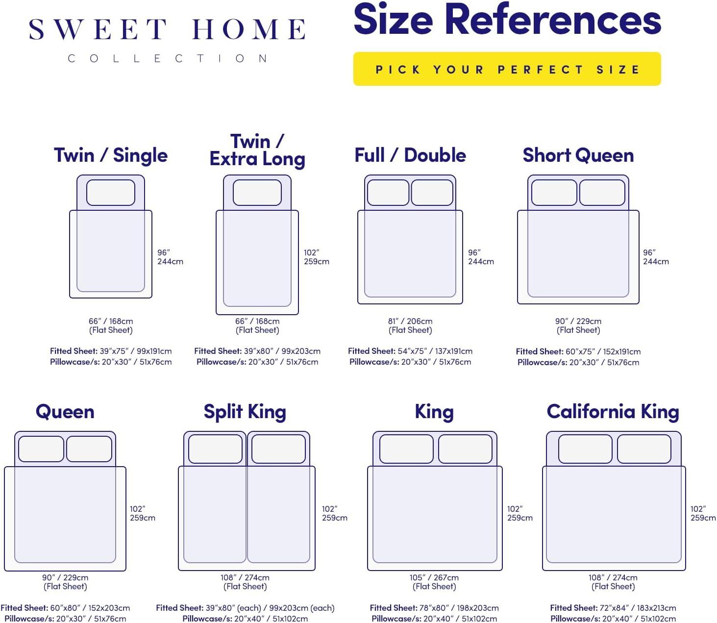 1500 Supreme Collection Twin XL Sheet Sets Gray - 3 Piece Bed Sheets and Pillowcase Set for Twin XL Mattress - Extra Soft, Elastic Corner Straps, Deep Pocket Sheets, Twin XL Gray