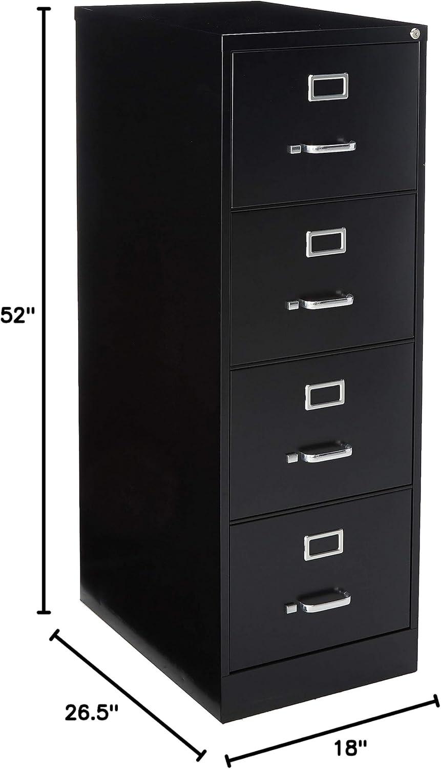 Fortress 18'' Wide 4 -Drawer Steel File Cabinet