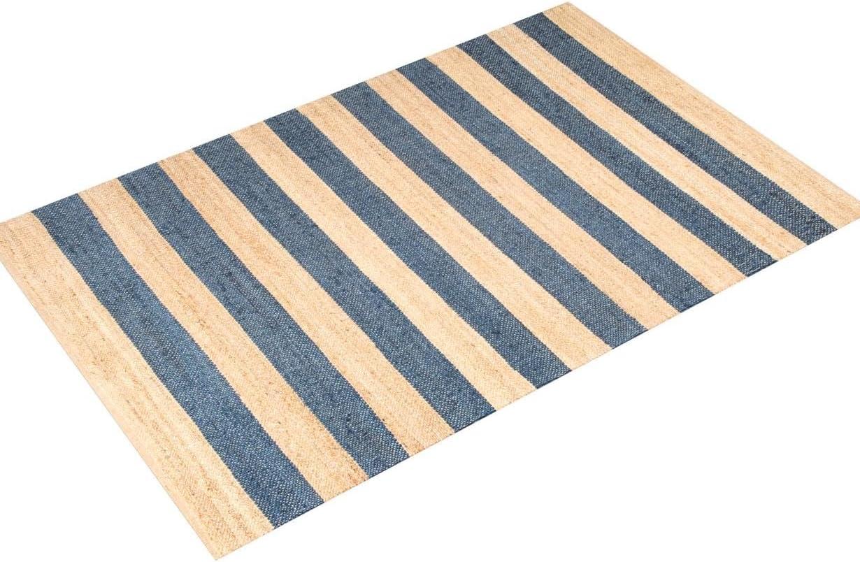 nuLOOM Flatweave Alisia Stripes Jute Area Rug