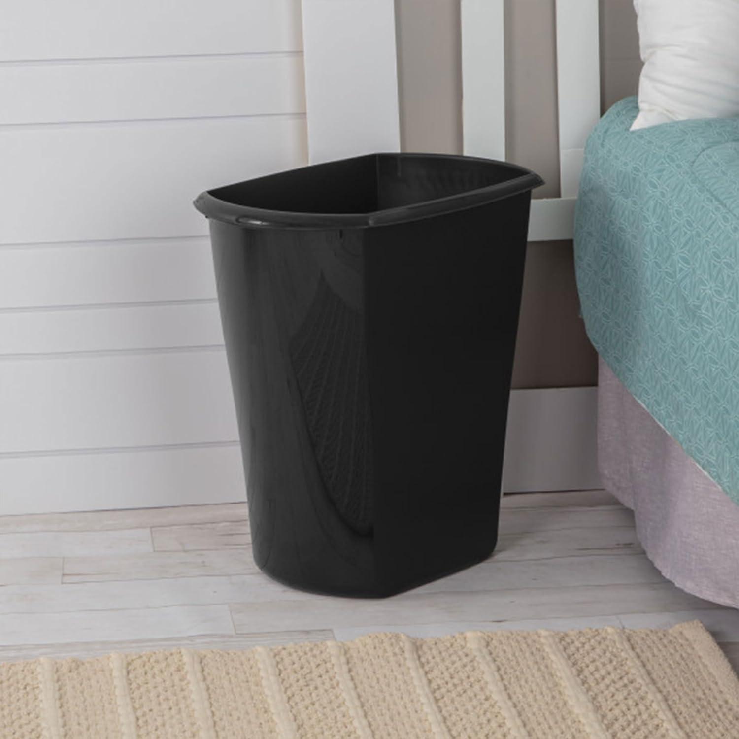 Sterilite Rectangular Wastebasket Open Top Trash Bin, 6 Pack | Wayfair