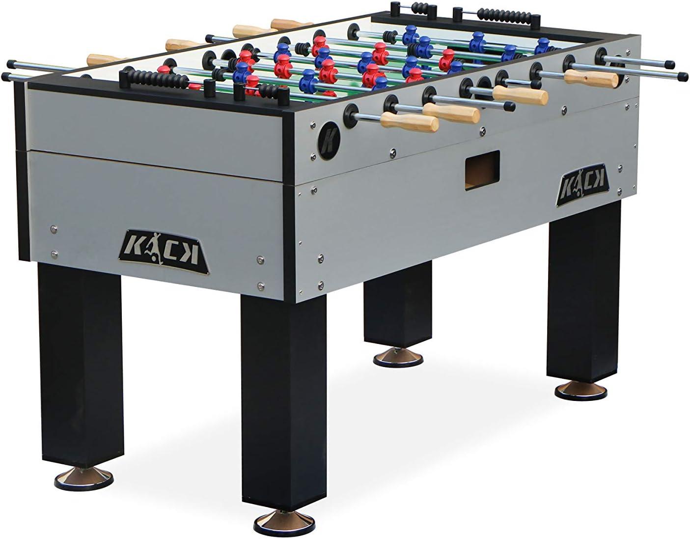 Titan 55" Gray and Black Tournament Foosball Table