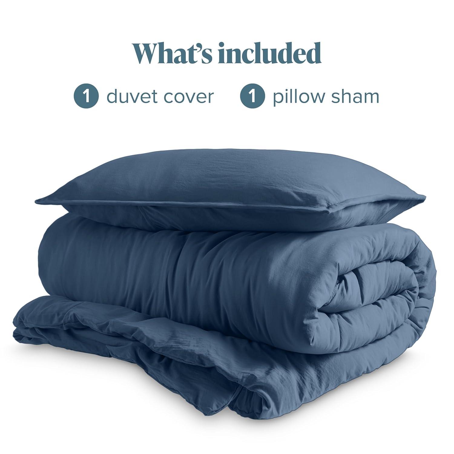 Washed Microfiber Duvet Cover Set