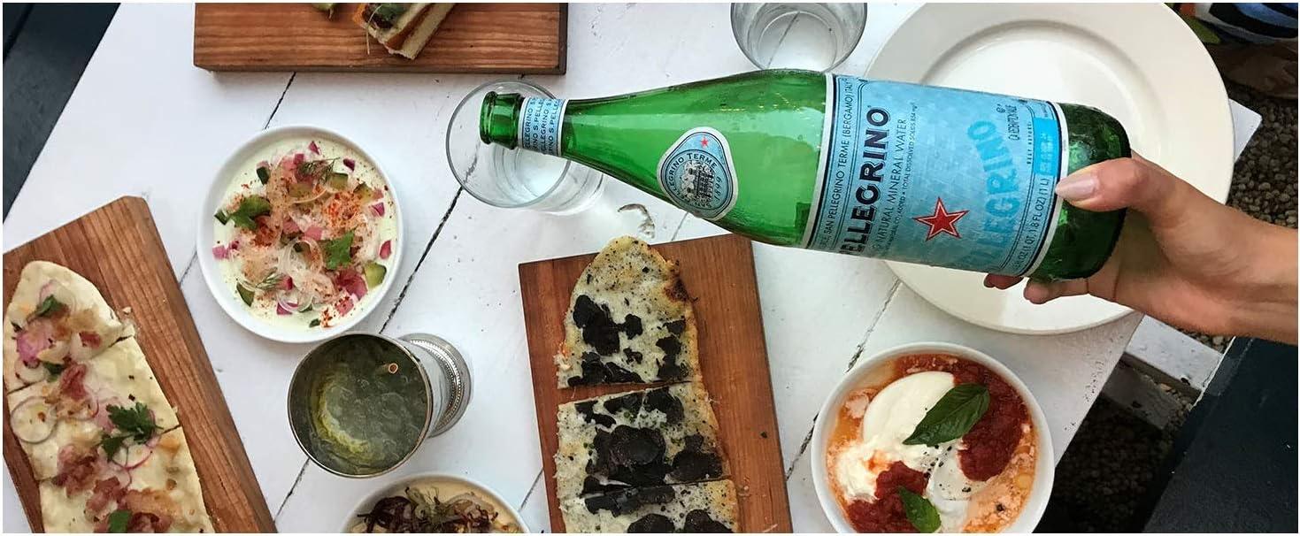 SanPellegrino Sparkling Natural Mineral Water, 8 Oz Bottle (Pack of 24)