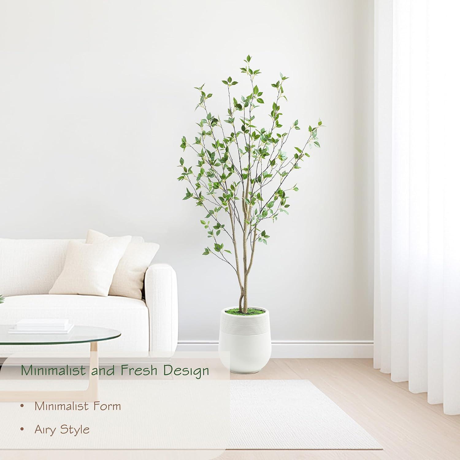 Faux Minimalist Citrus Tree 5'