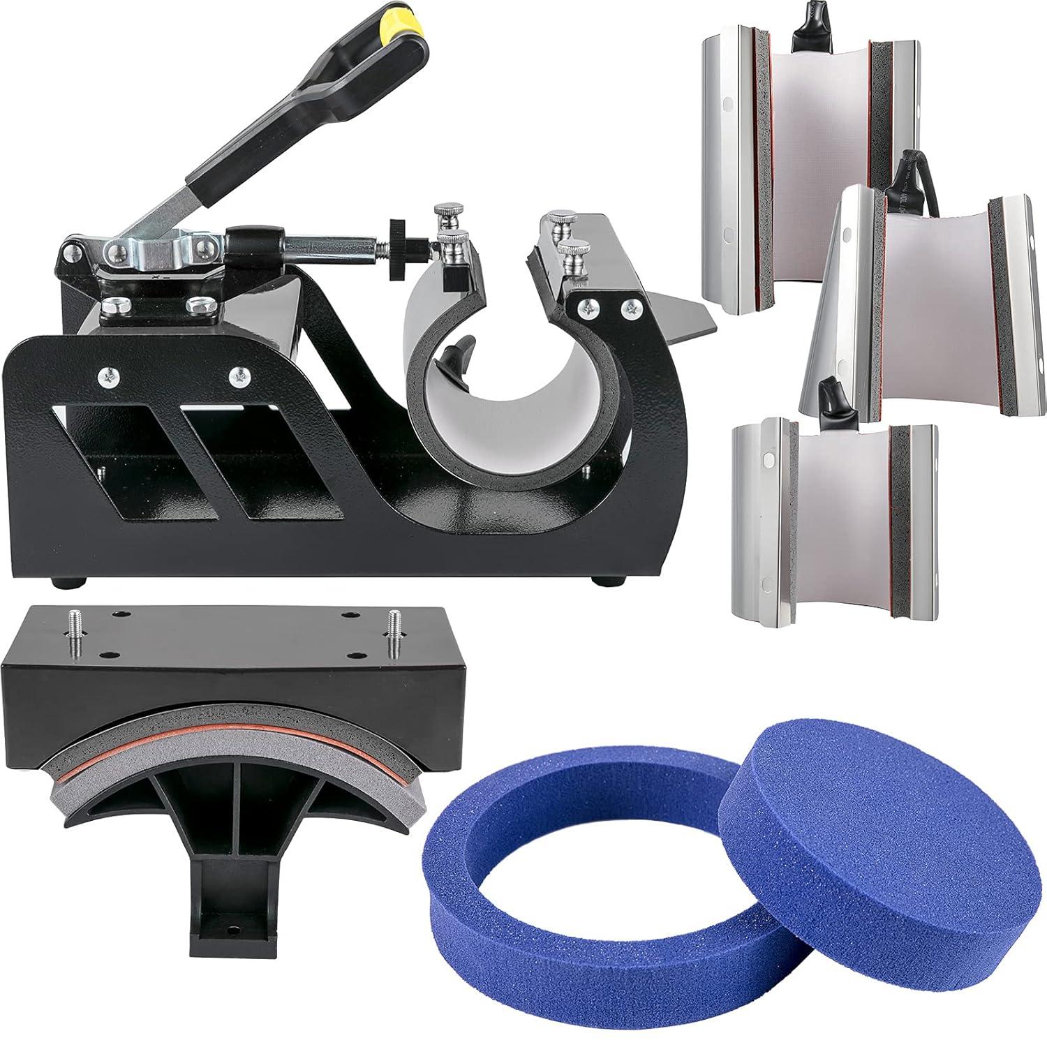 VEVOR Heat Press Machine, 8in1 Heat Press, 800W Sublimation Machine