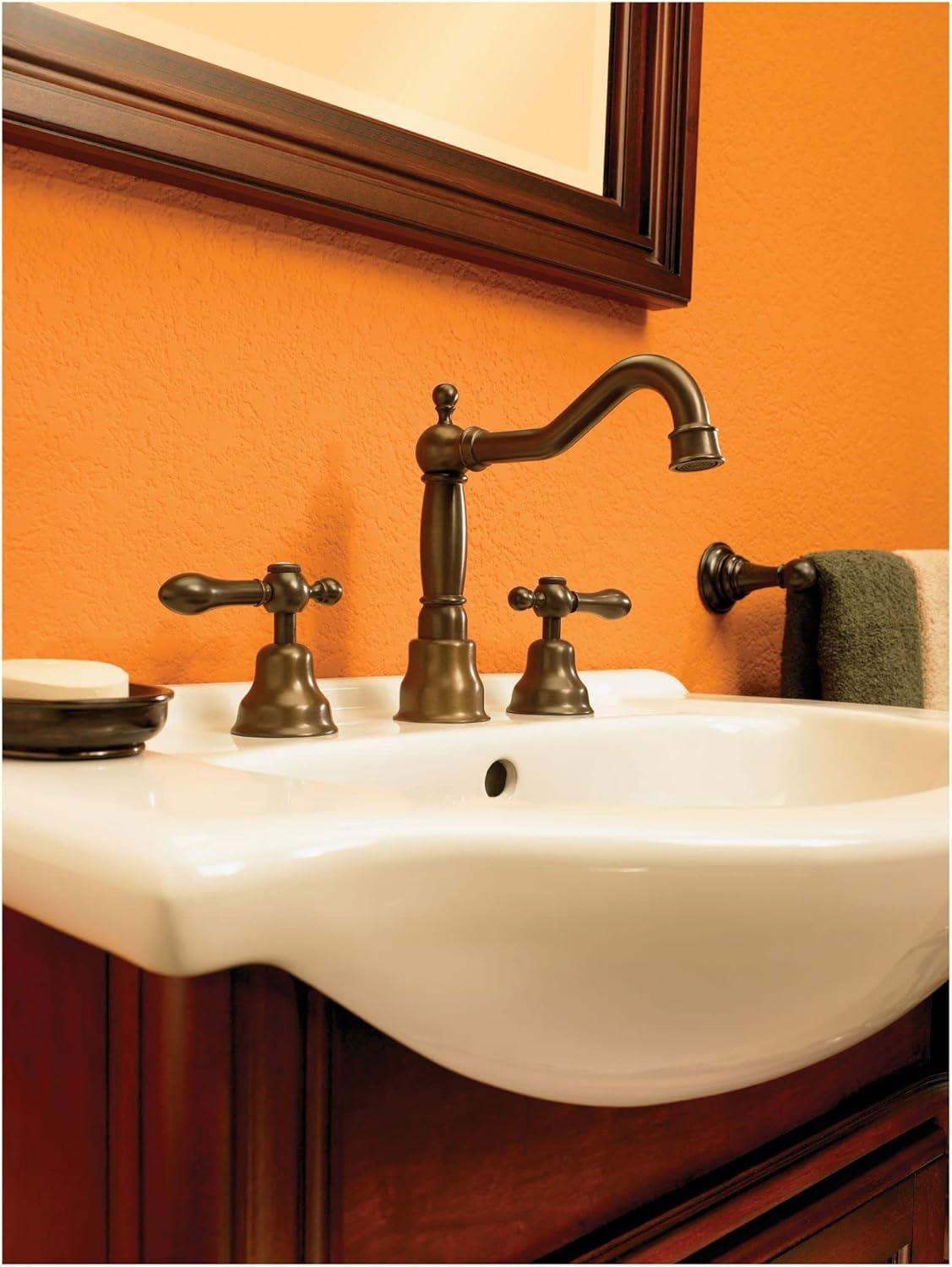Arcana Widespread Lavatory Faucet With Column Spout