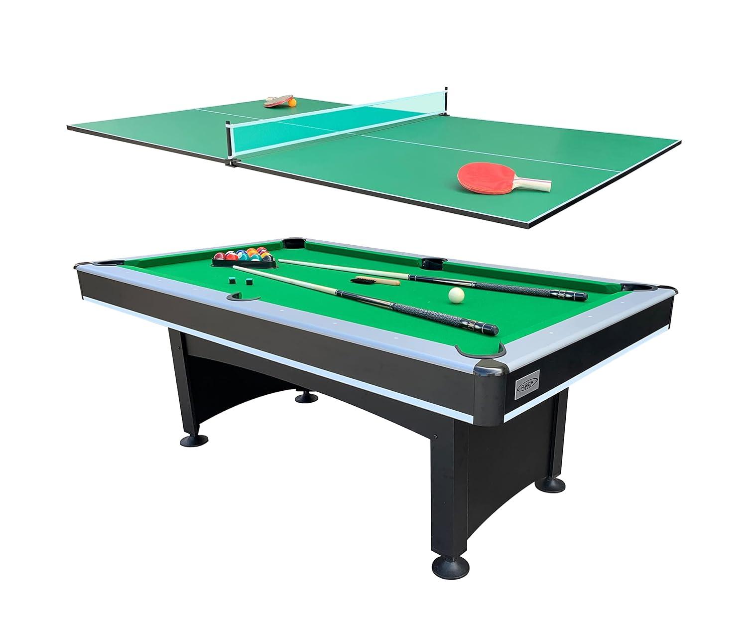 Rack Scorpius 7-Foot Multi Game Billiard/Pool With Table Tennis
