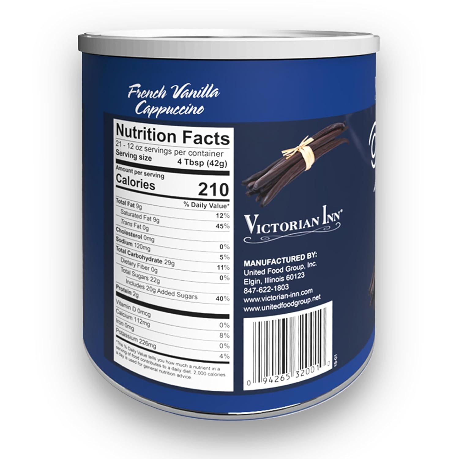 Victorian Inn French Vanilla Instant Cappuccino Mix, 32 oz