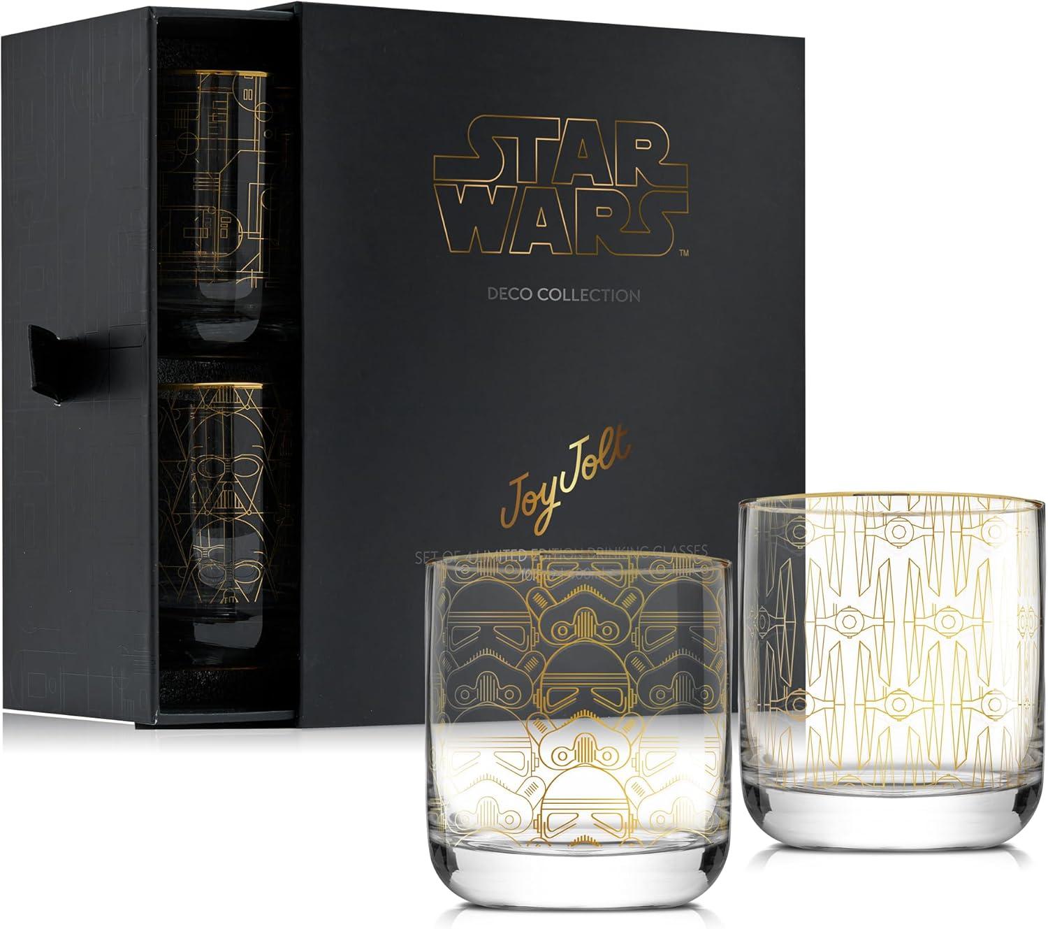 JoyJolt Star Wars 10oz. Whiskey Glass Set