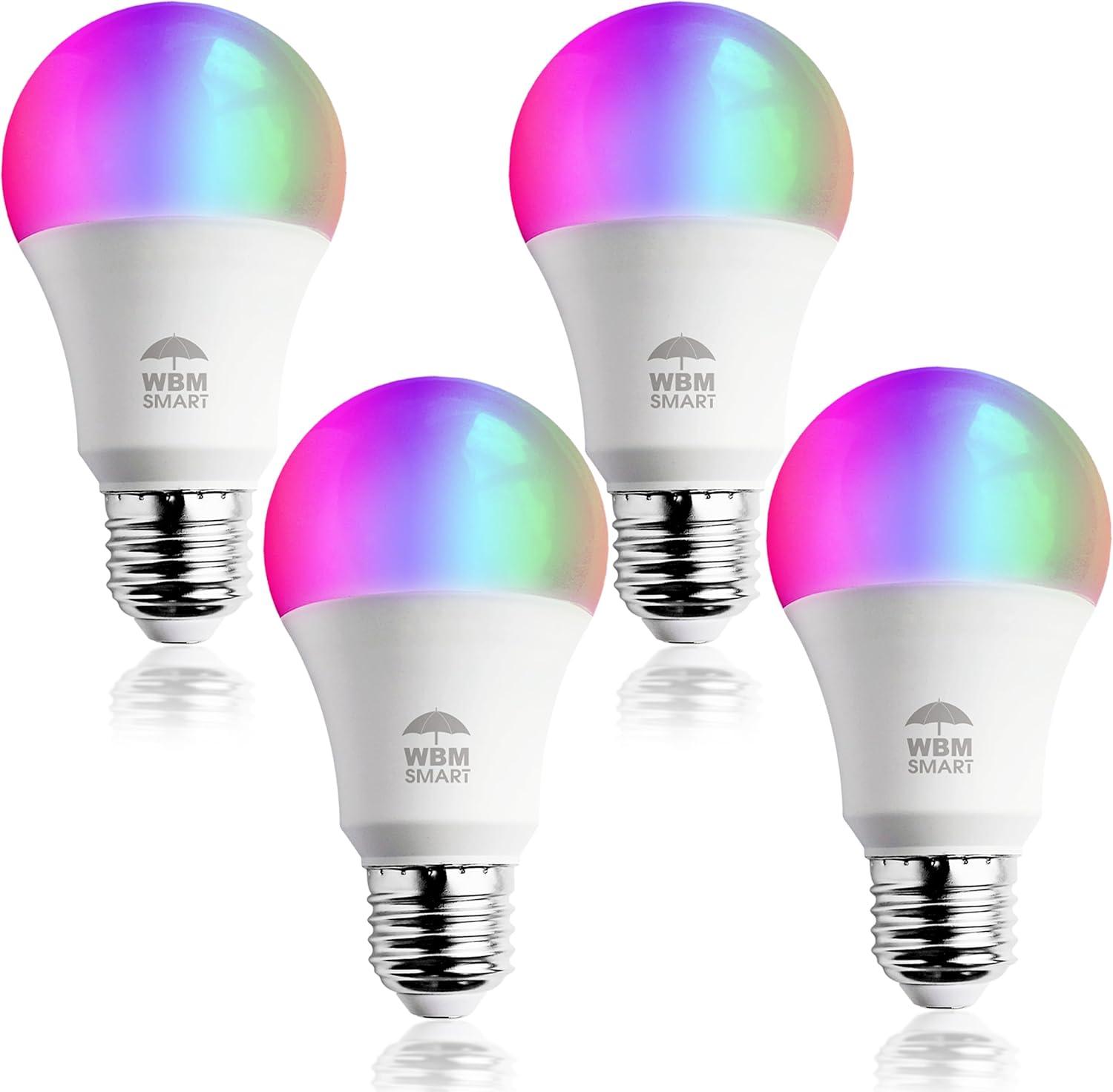 WBM LLC 1651B-4PK-01 Himalayan Glow 40 Watt Equivalent E26/Medium (Standard) Light Bulb (Set of 4)