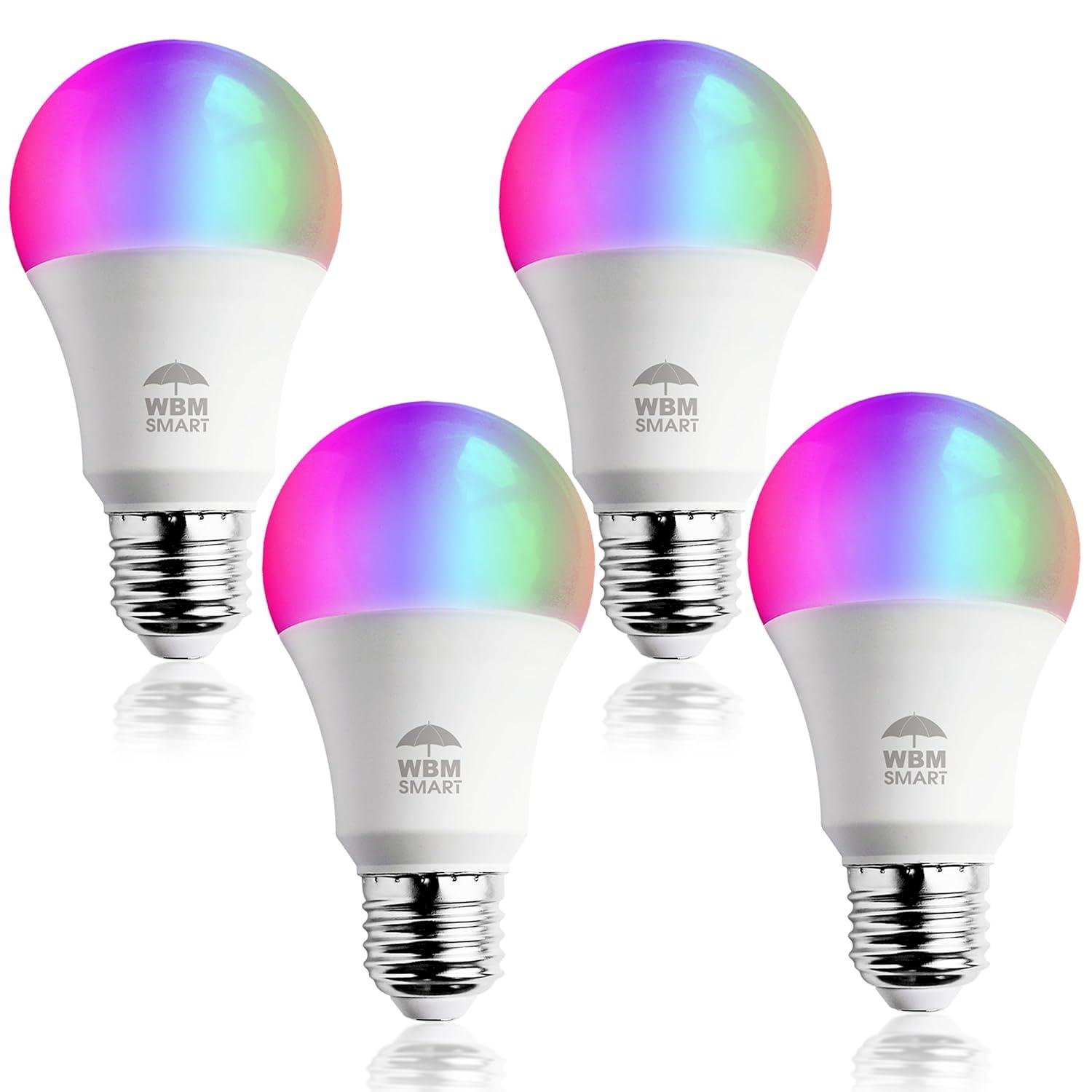 WBM LLC 1651B-4PK-01 Himalayan Glow 40 Watt Equivalent E26/Medium (Standard) Light Bulb (Set of 4)