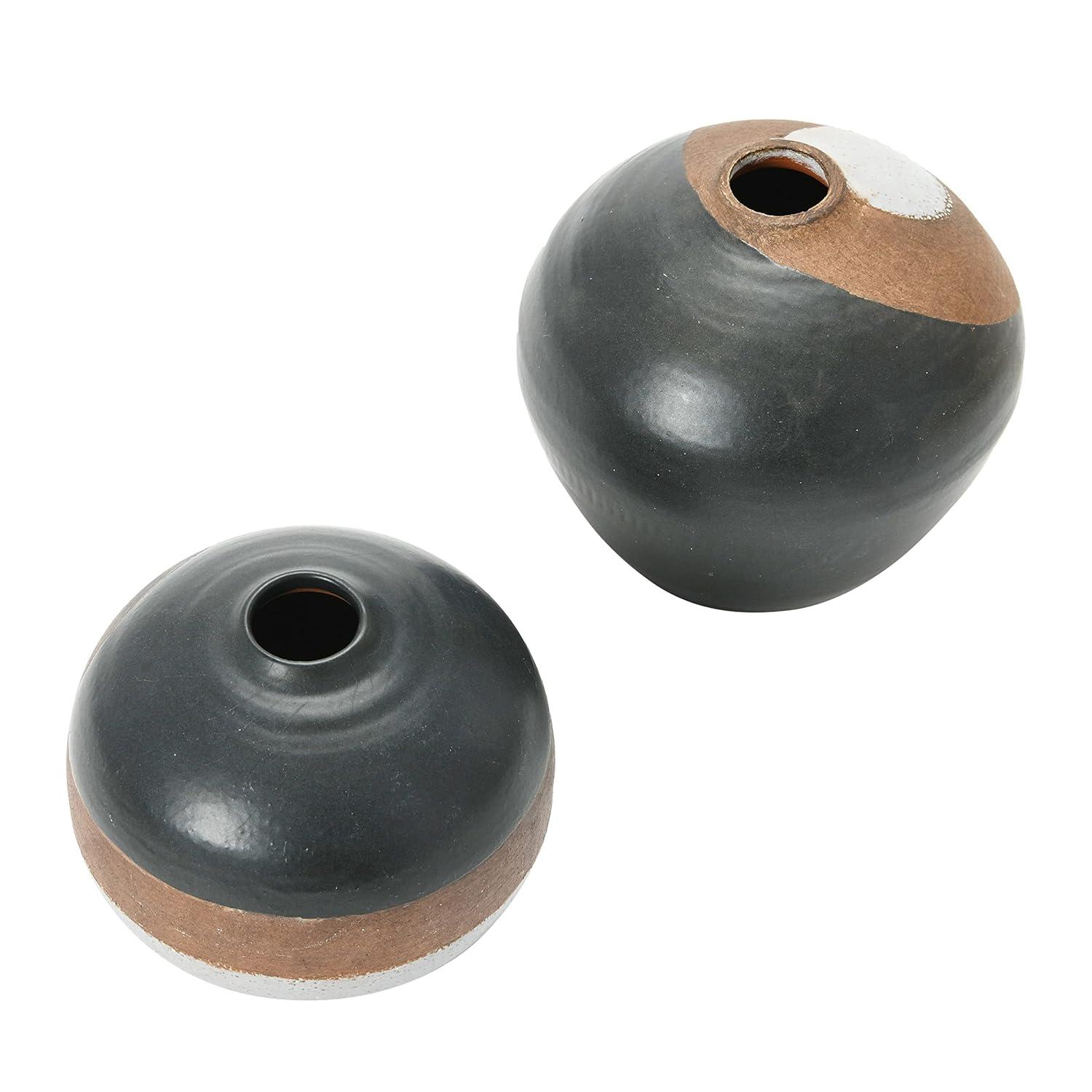 Bloomingville Terra-cotta Vases, Multi Color, Set of 2