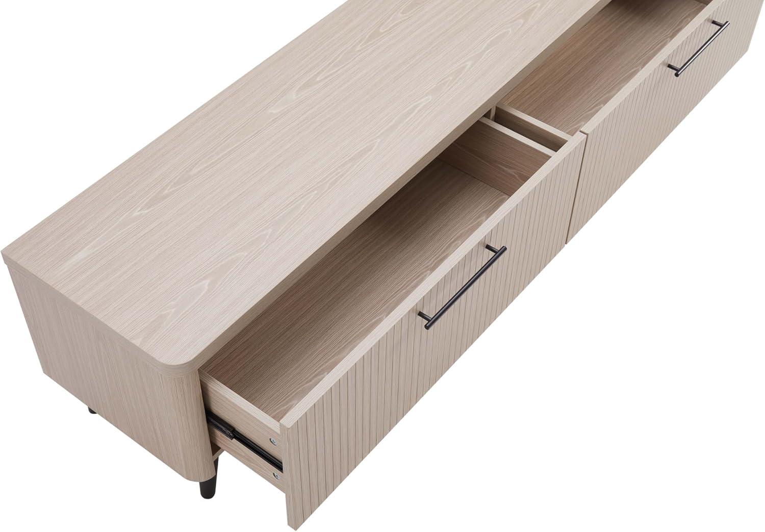 Manhattan Comfort Jodie 68.9" Mid-Century Modern TV Stand