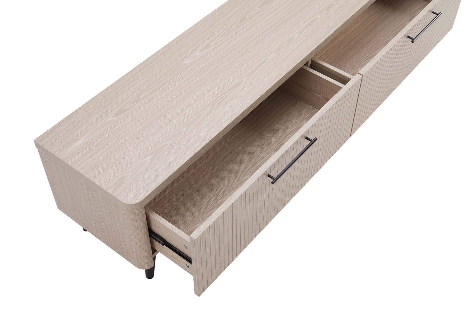 Manhattan Comfort Jodie 68.9" Mid-Century Modern TV Stand