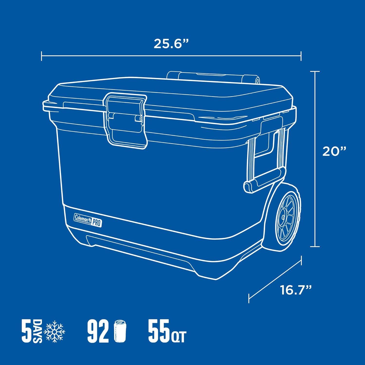 Coleman Coleman Pro 55-Quart Hard Cooler