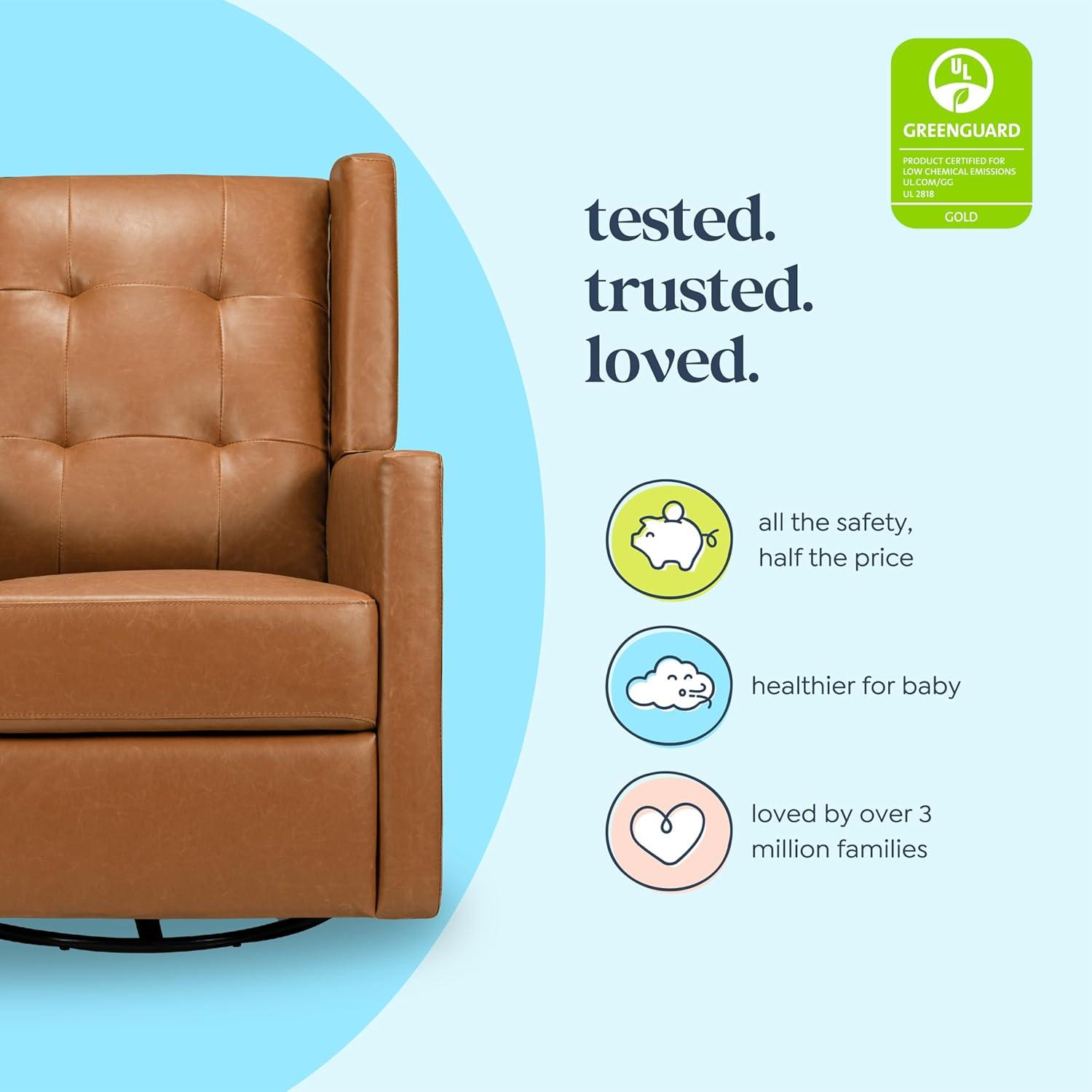 daVinci Maddox Swivel Reclining Glider
