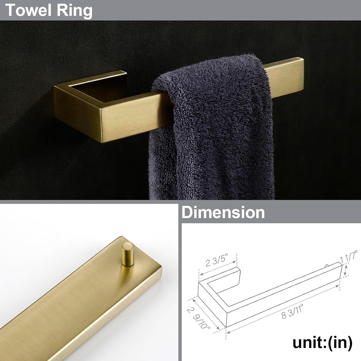 4 - Piece Bathroom Hardware Set