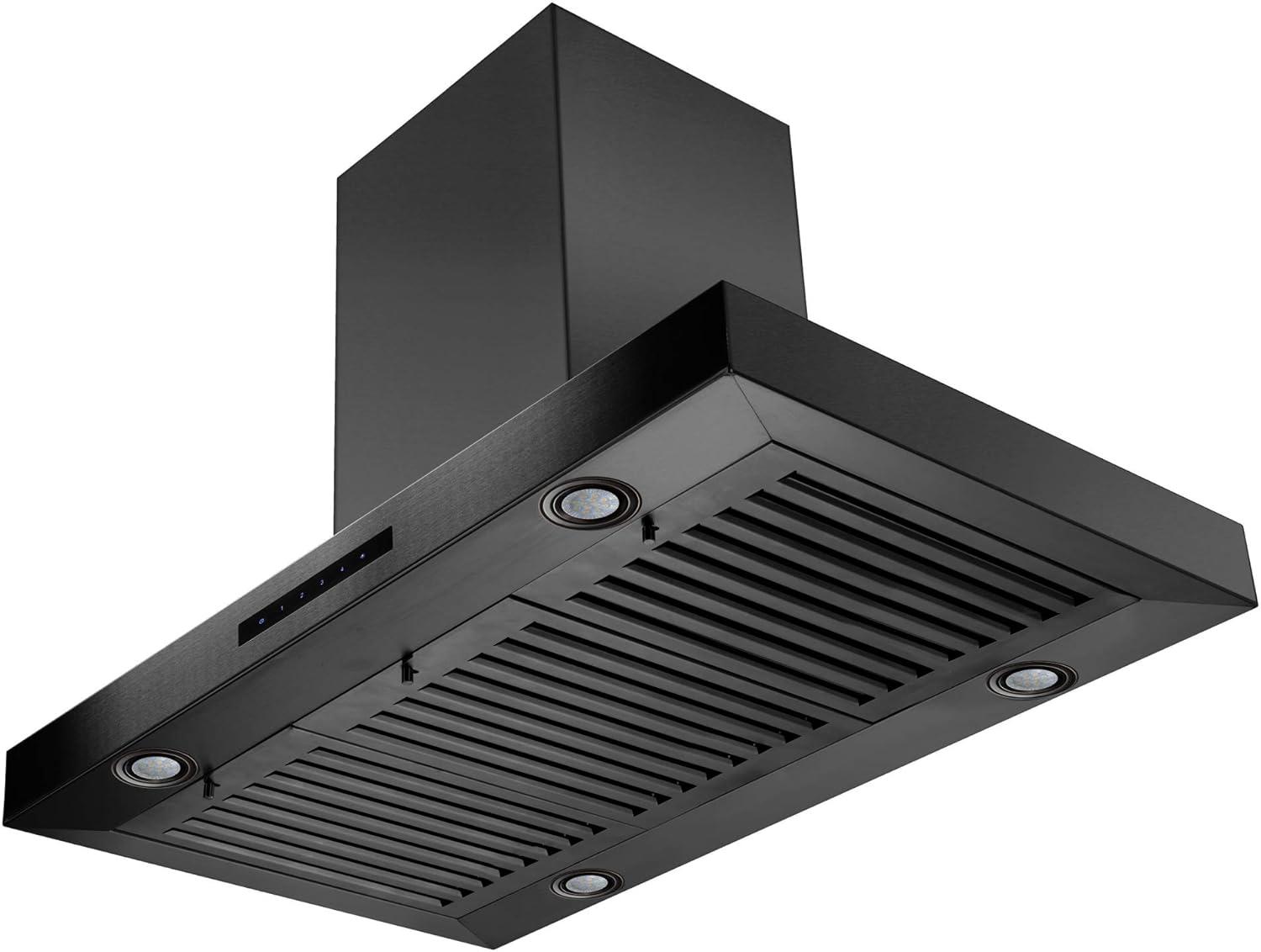 36" 400 CFM Convertible Island Range Hood