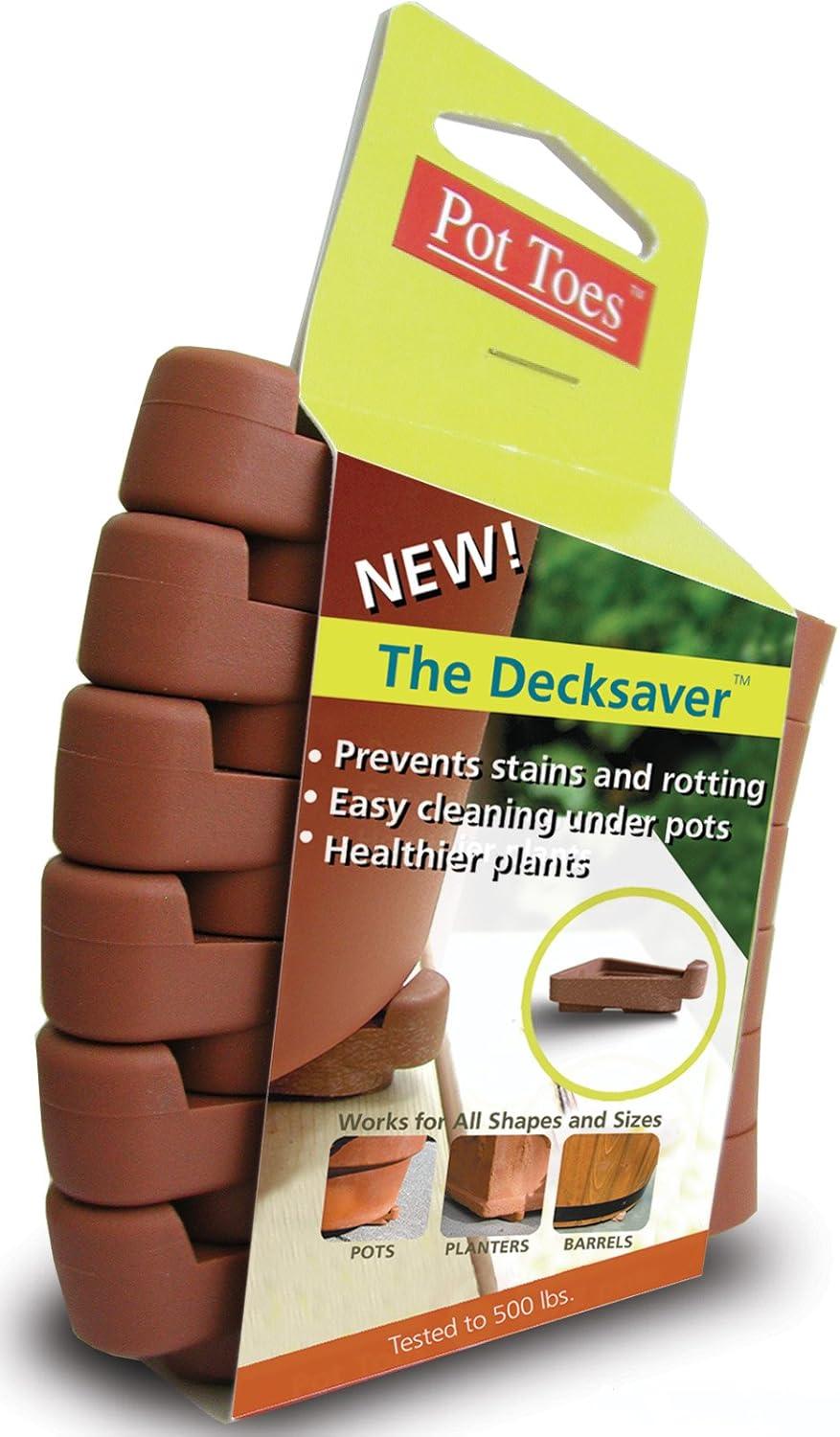 Terracotta UV Resistant Planter Feet for Indoor and Outdoor Use