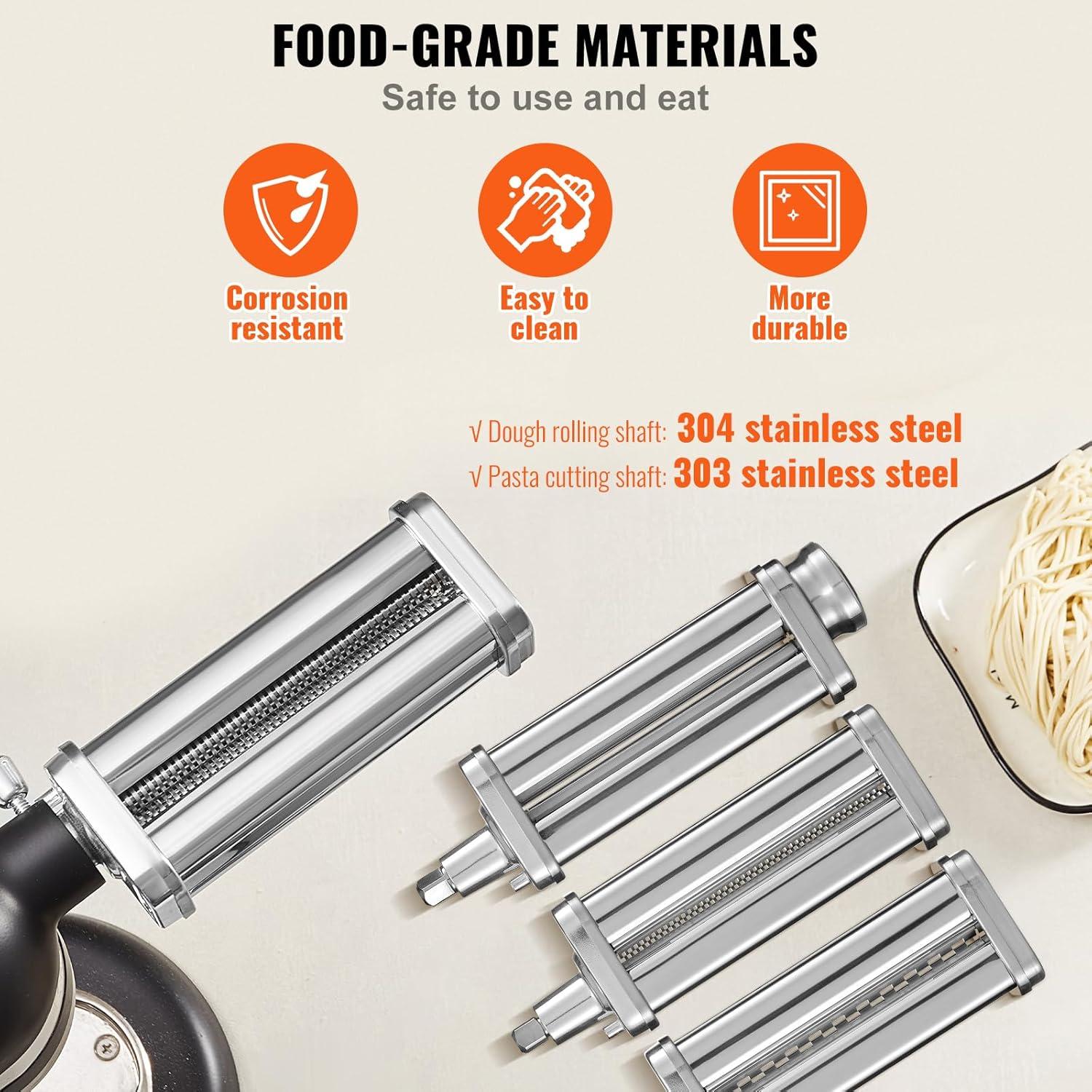 VEVOR VEVOR Pasta Maker Attachment (Set of 3)