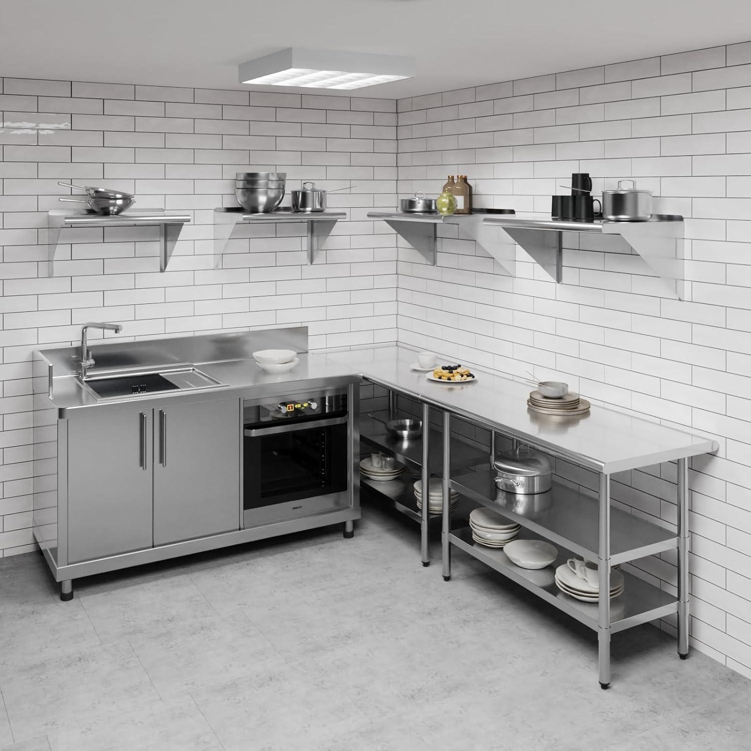 Amgood Utility Metal Wall Shelf. & Reviews | Wayfair