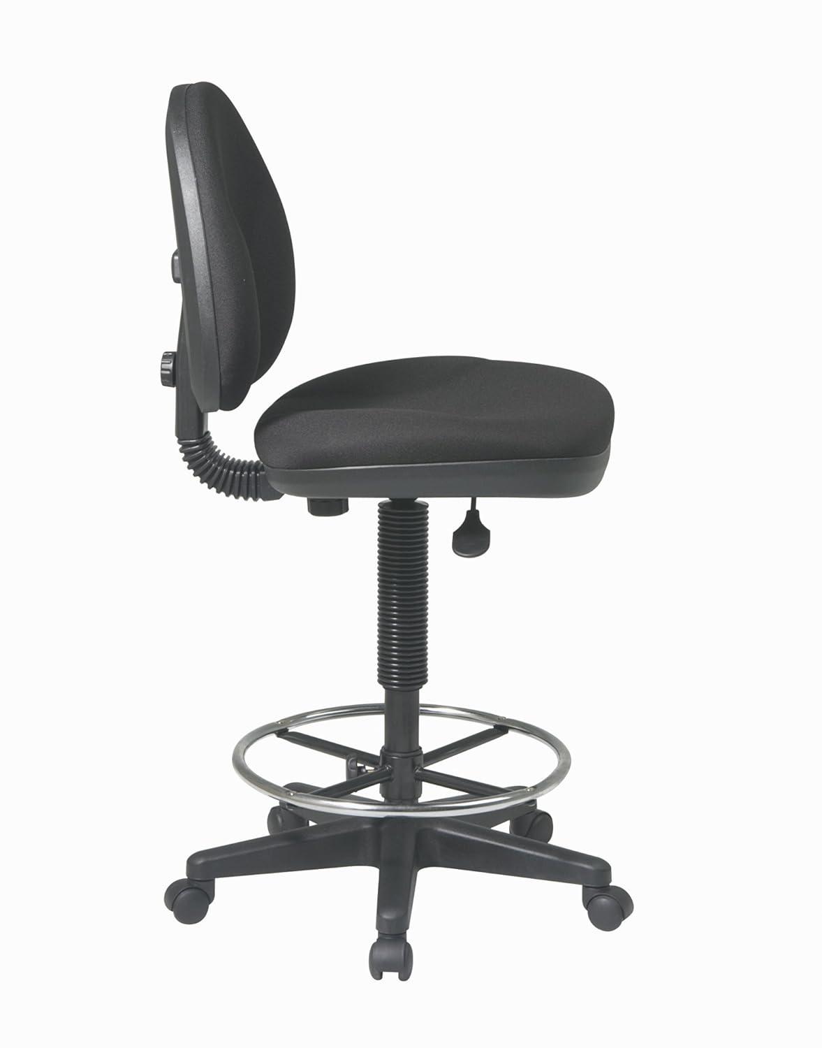 Polyester Blend Drafting Chair