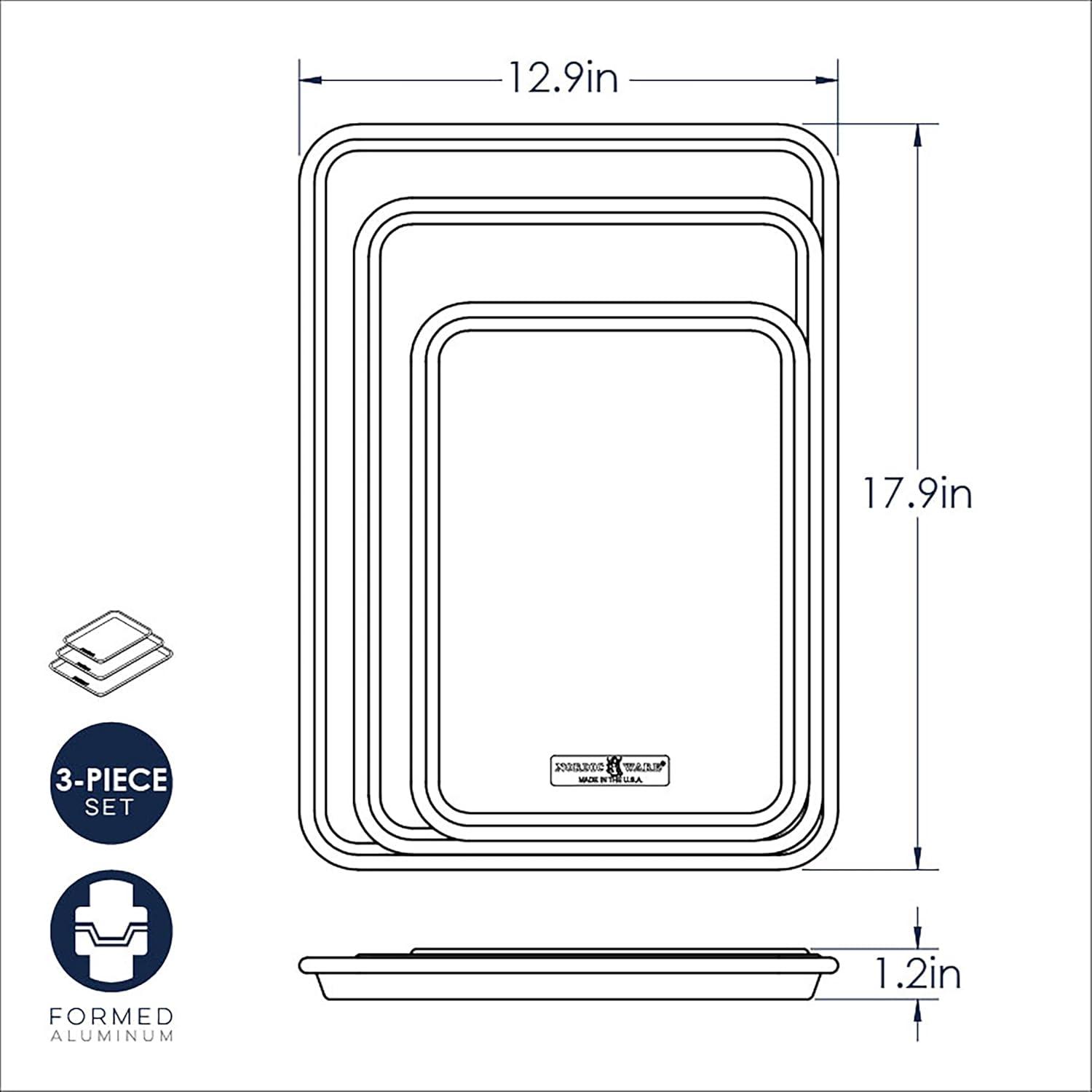 Nordic Ware ® Naturals ® Sheet Pans, Set of 3