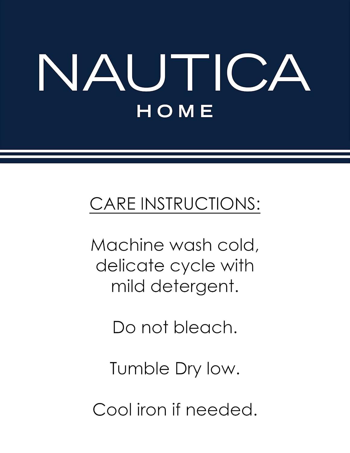 Nautica Nautica Synthetic Solid Color Blackout Thermal Rod Pocket Curtain Panels (Set of 2)