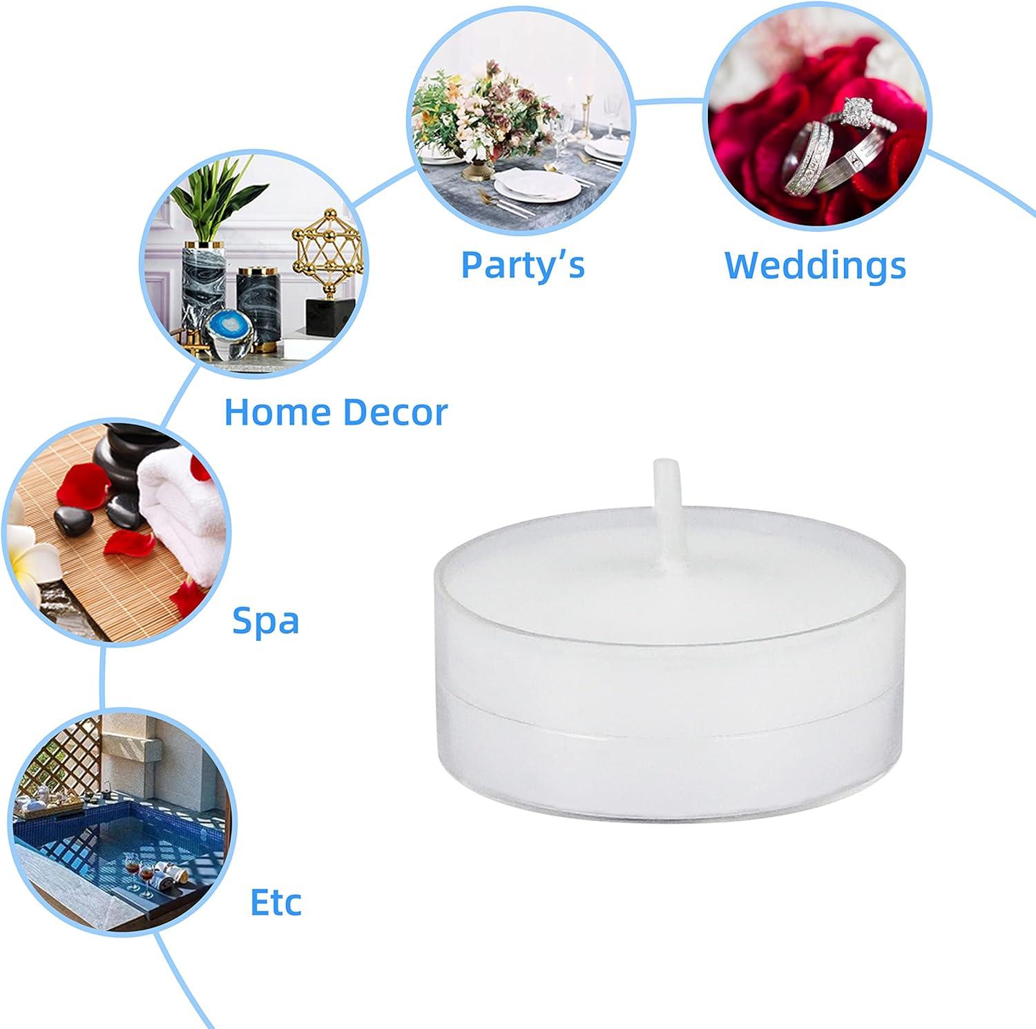 Jeco Inc. Unscented Tealight Candle