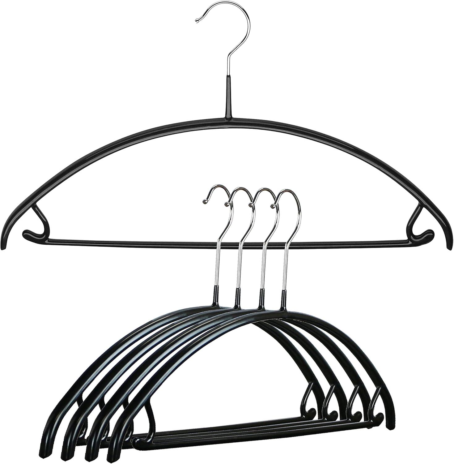 Euro Metal Non-Slip Standard Hanger for Suit/Coat