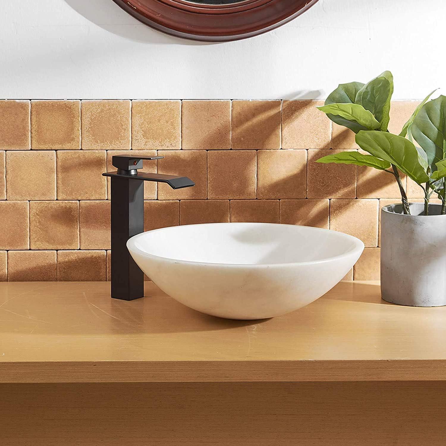 Vessel Sink Faucet Single-handle Bathroom Faucet with Drain Assembly