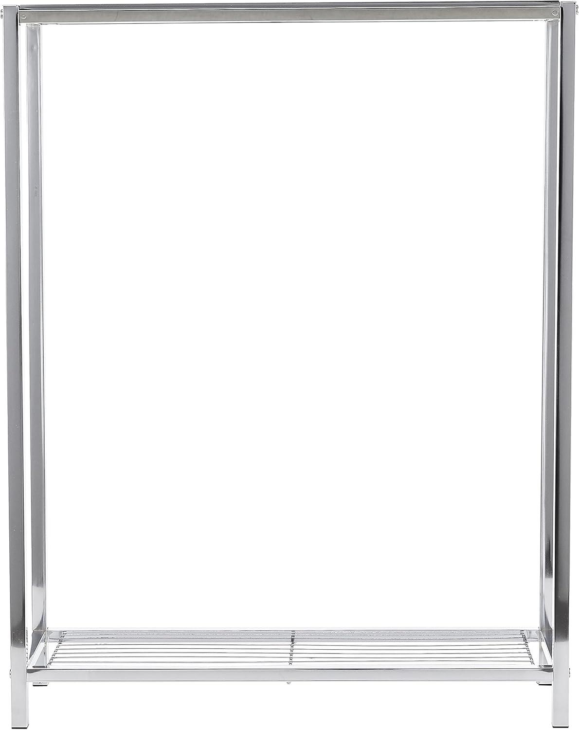 Kingston Brass  Modern Edenscape Freestanding Iron Towel Rack - Polished Chrome