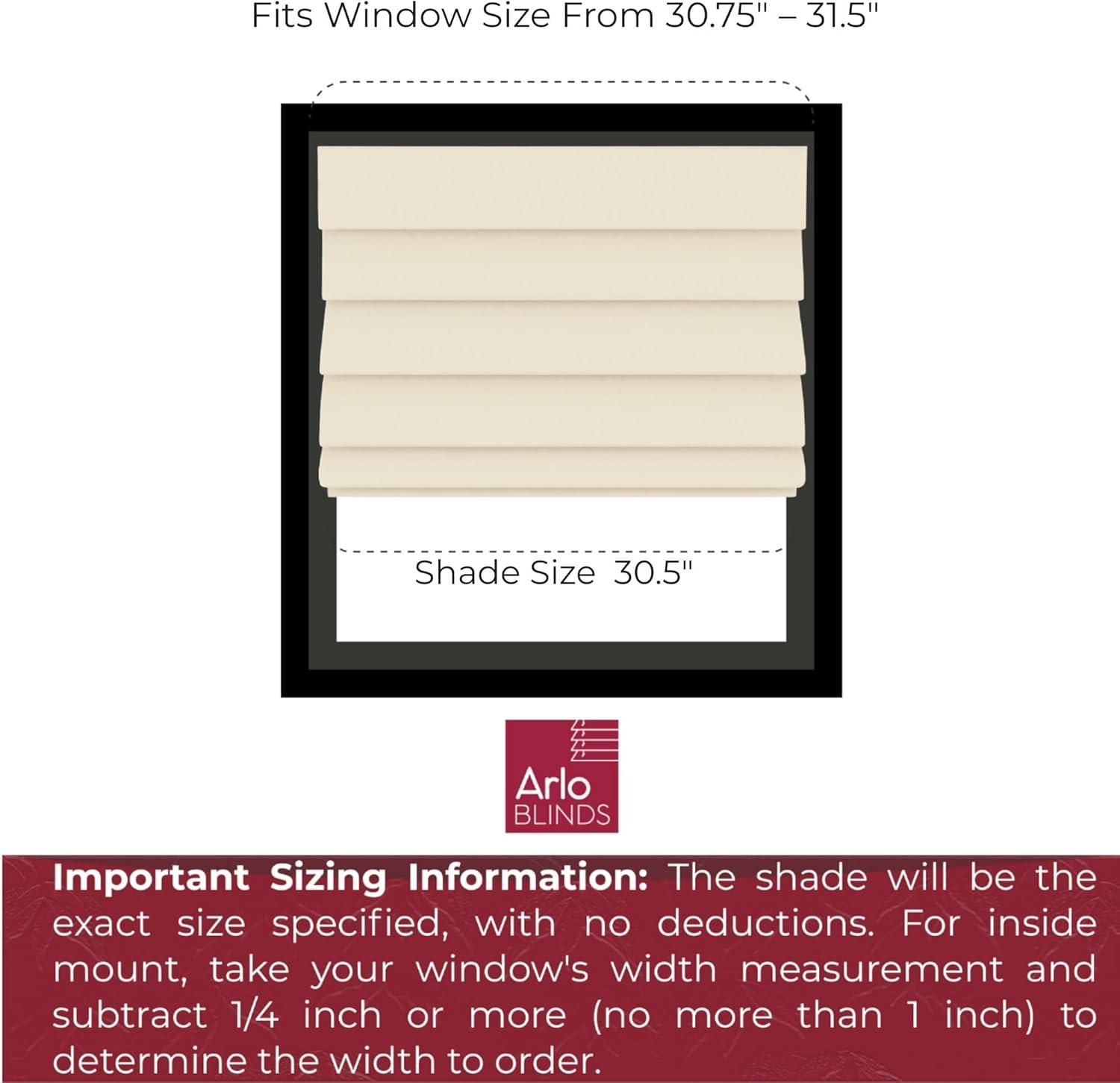 Semi Sheer Roman Shade