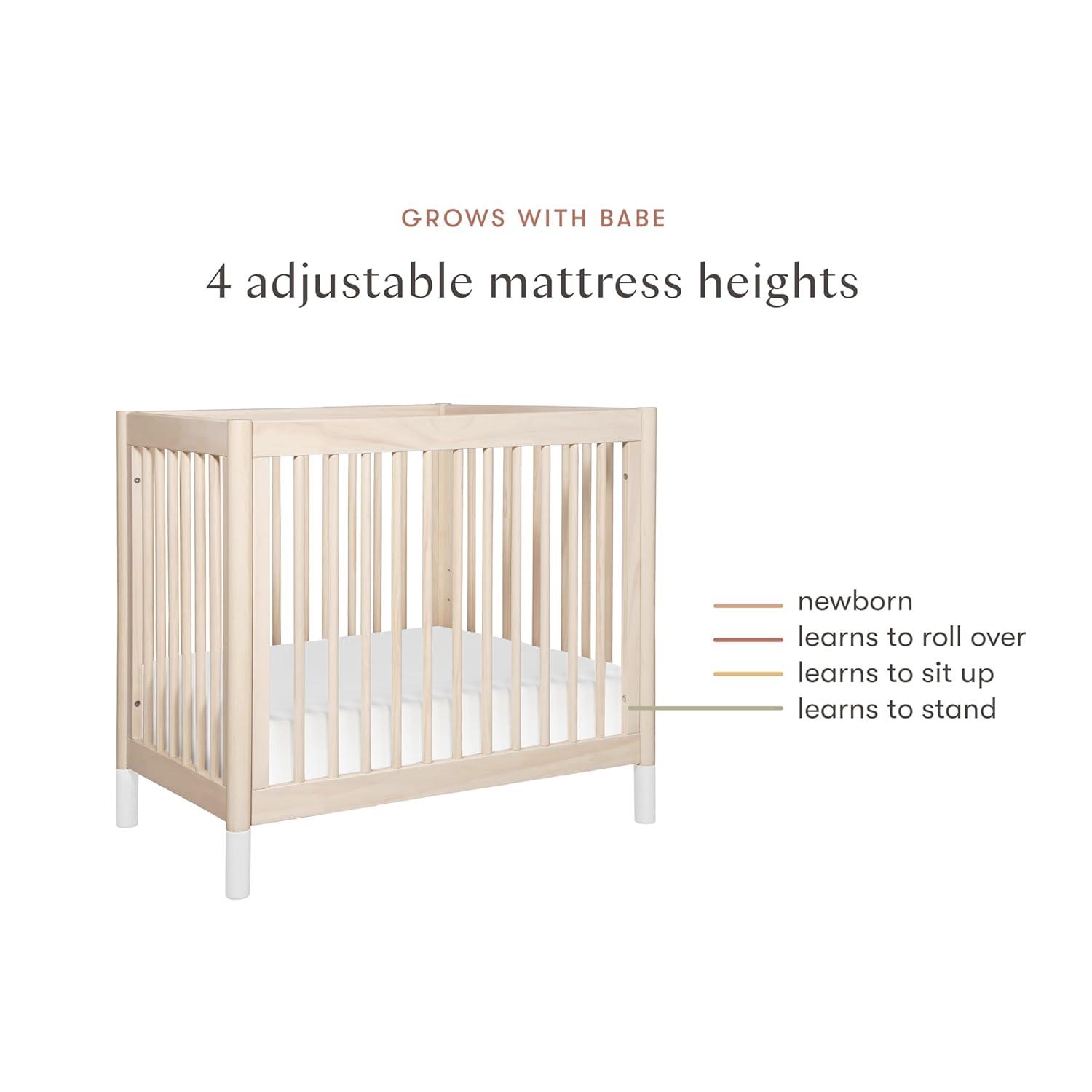 Gelato 4-in-1 Mini Convertible Crib