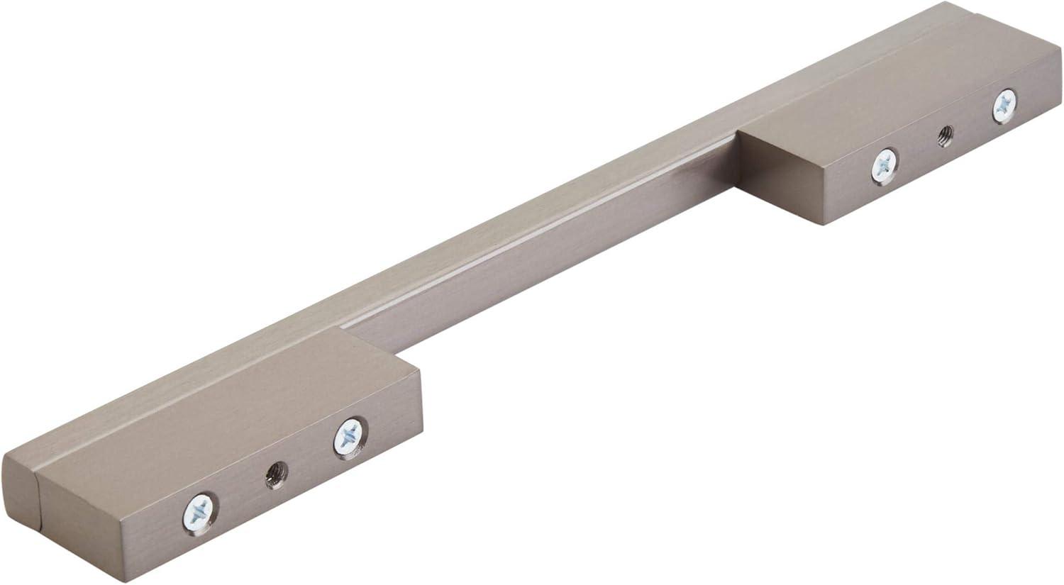 Separa 8.81" Brushed Nickel Modern Cabinet Pull