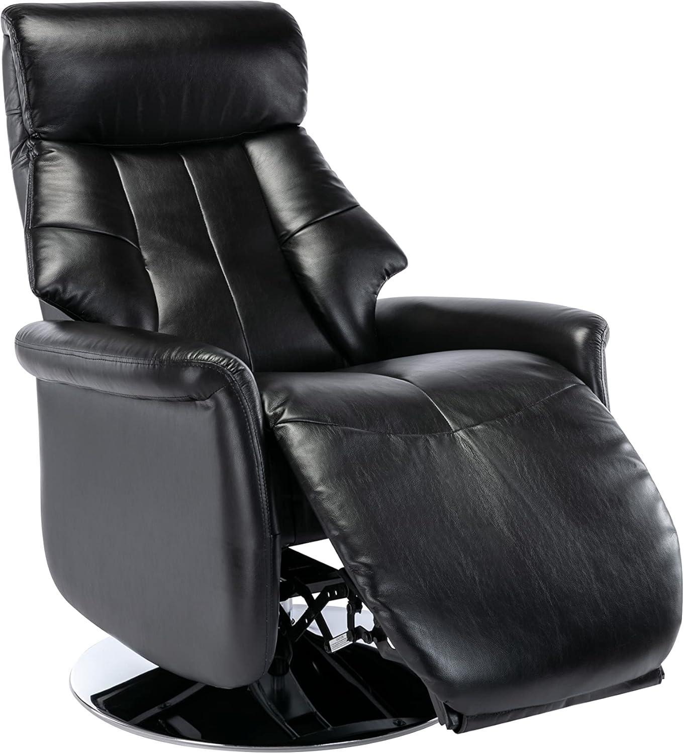 Relax-R Faux Leather Swivel Recliner